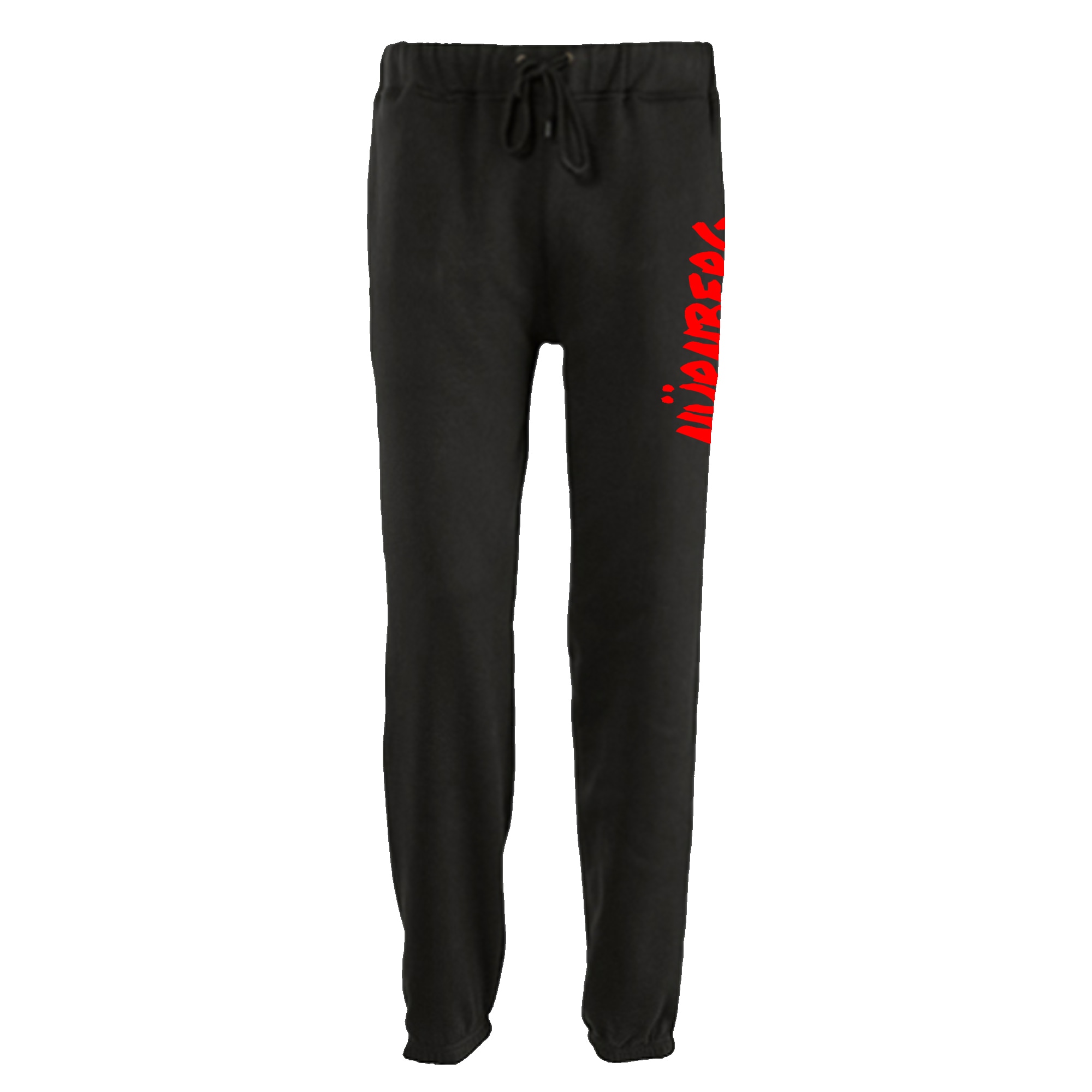 multifanshop Jogginghose - N&uuml;rnberg - Textmarker - Druck rot - Trainingshose - Bild 1