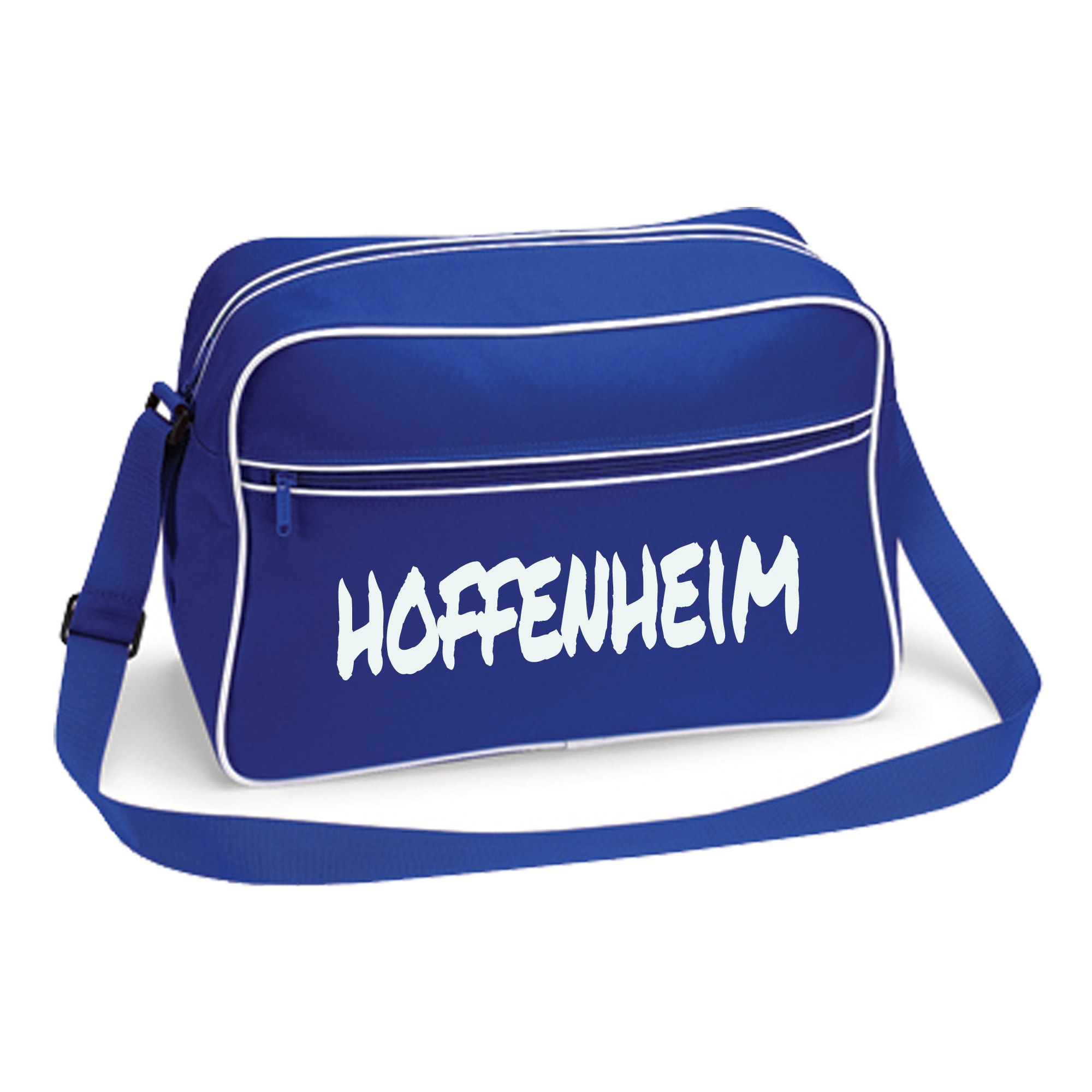 multifanshop Retrotasche - Hoffenheim - Textmarker - Druck wei&szlig; - Tasche - Bild 1