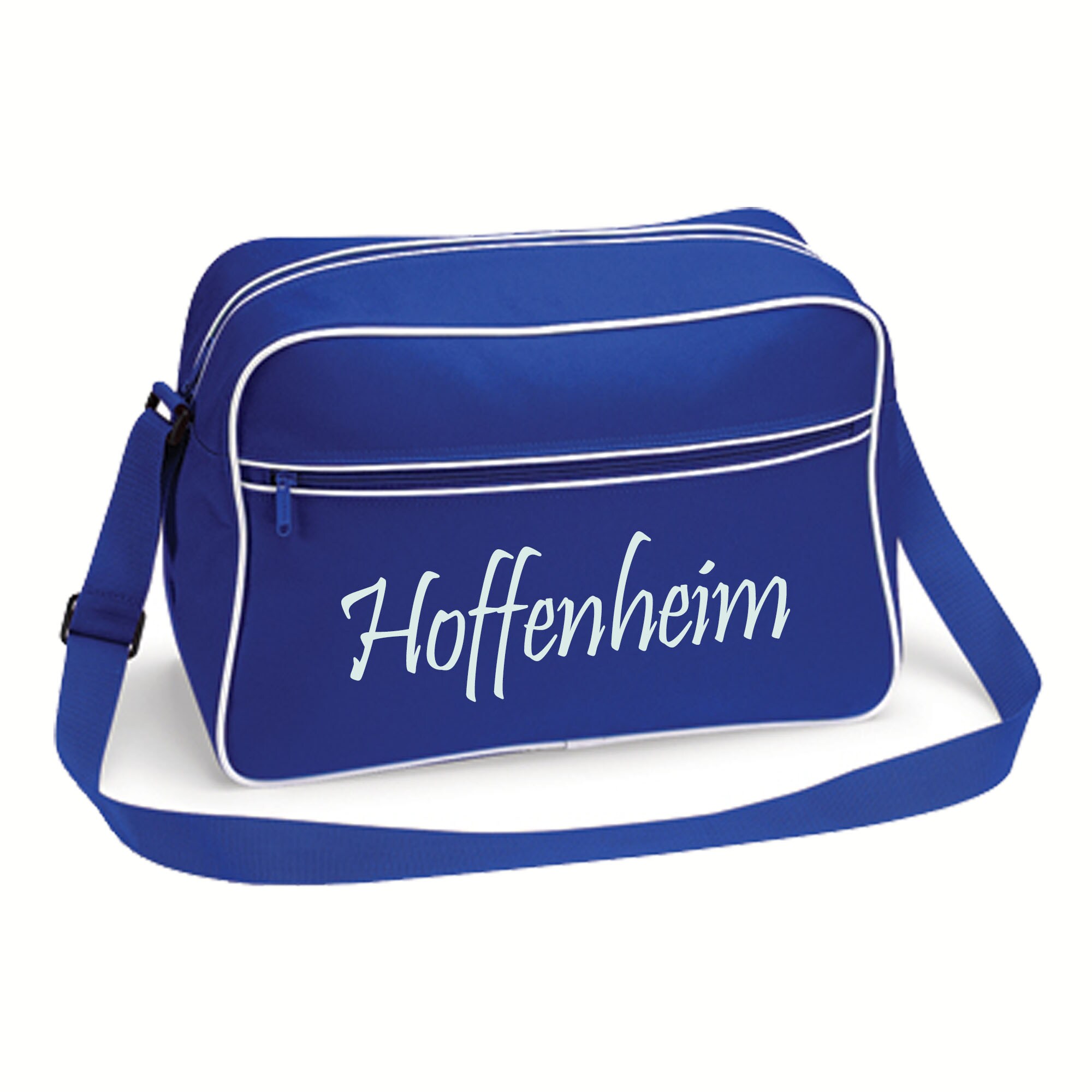 multifanshop Retrotasche - Hoffenheim - Schriftzug - Druck wei&szlig; - Tasche - Bild 1