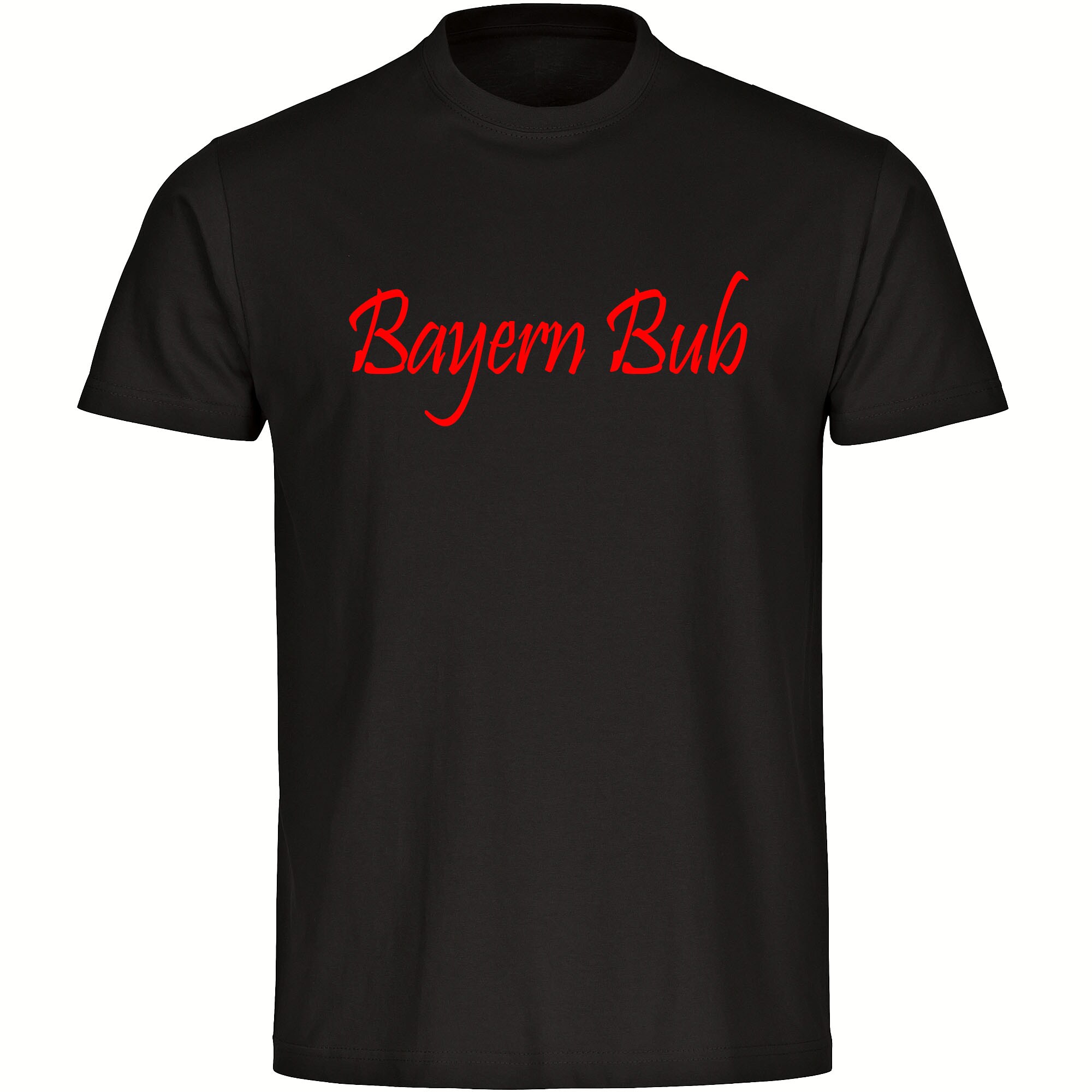multifanshop Herren T-Shirt - Bayern - Bayern Bub - Druck rot - M&auml;nner - Bild 1