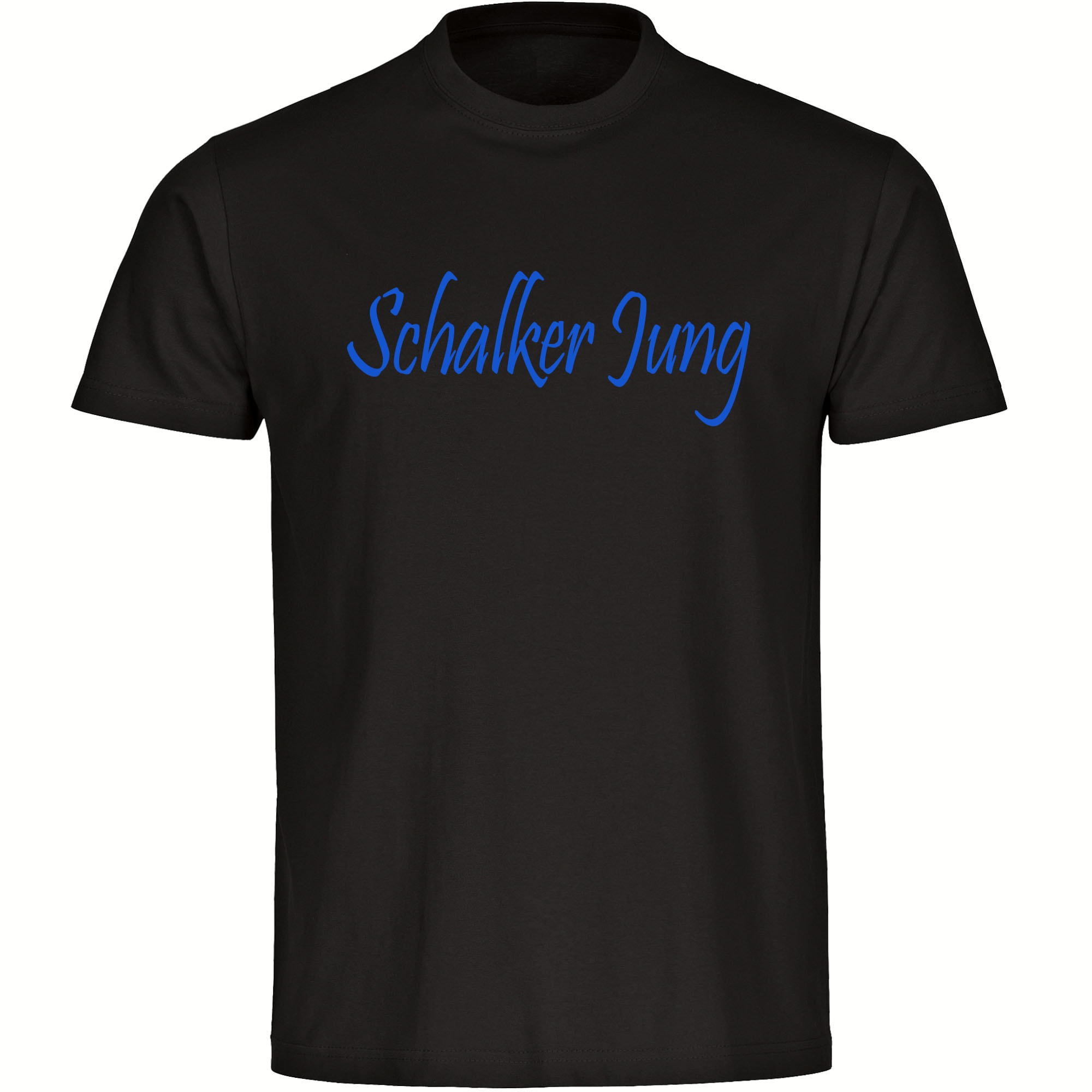 multifanshop Kinder T-Shirt - Schalke - Schalker Jung - Druck blau - Kind - Bild 1