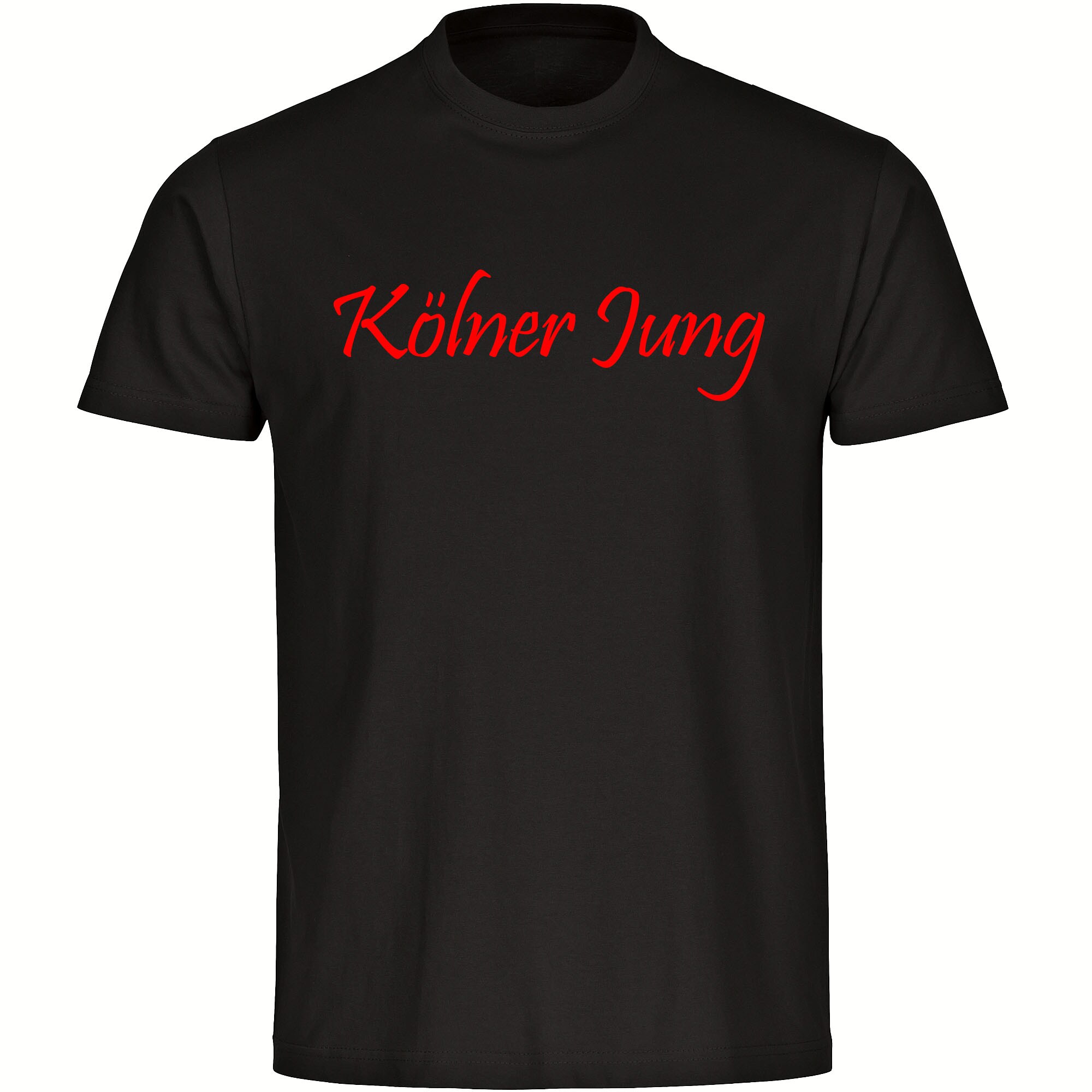 multifanshop Kinder T-Shirt - K&ouml;ln - K&ouml;lner Jung - Druck rot - Kind - Bild 1