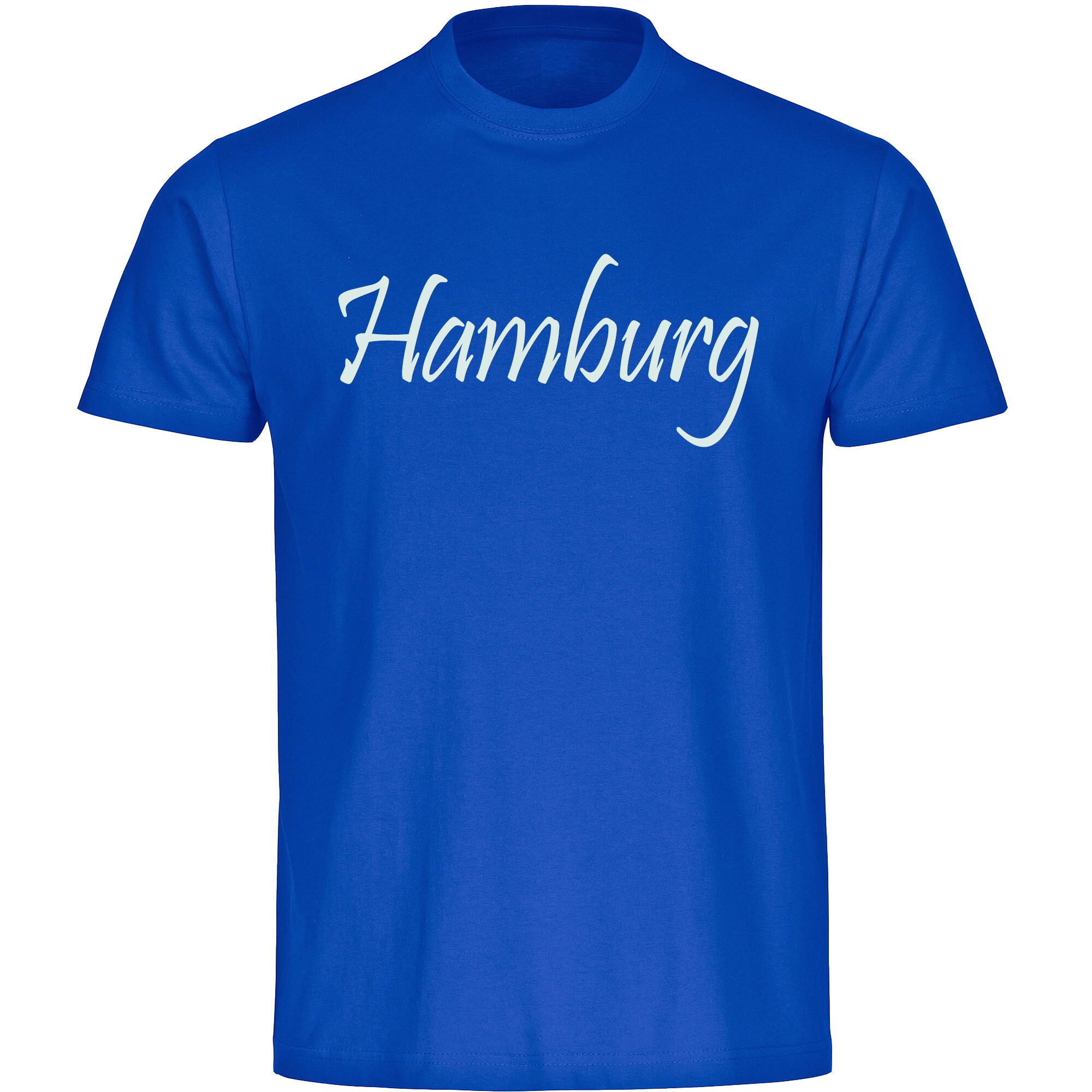 multifanshop Kinder T-Shirt - Hamburg - Schriftzug - Druck wei&szlig; - Kind - Bild 1