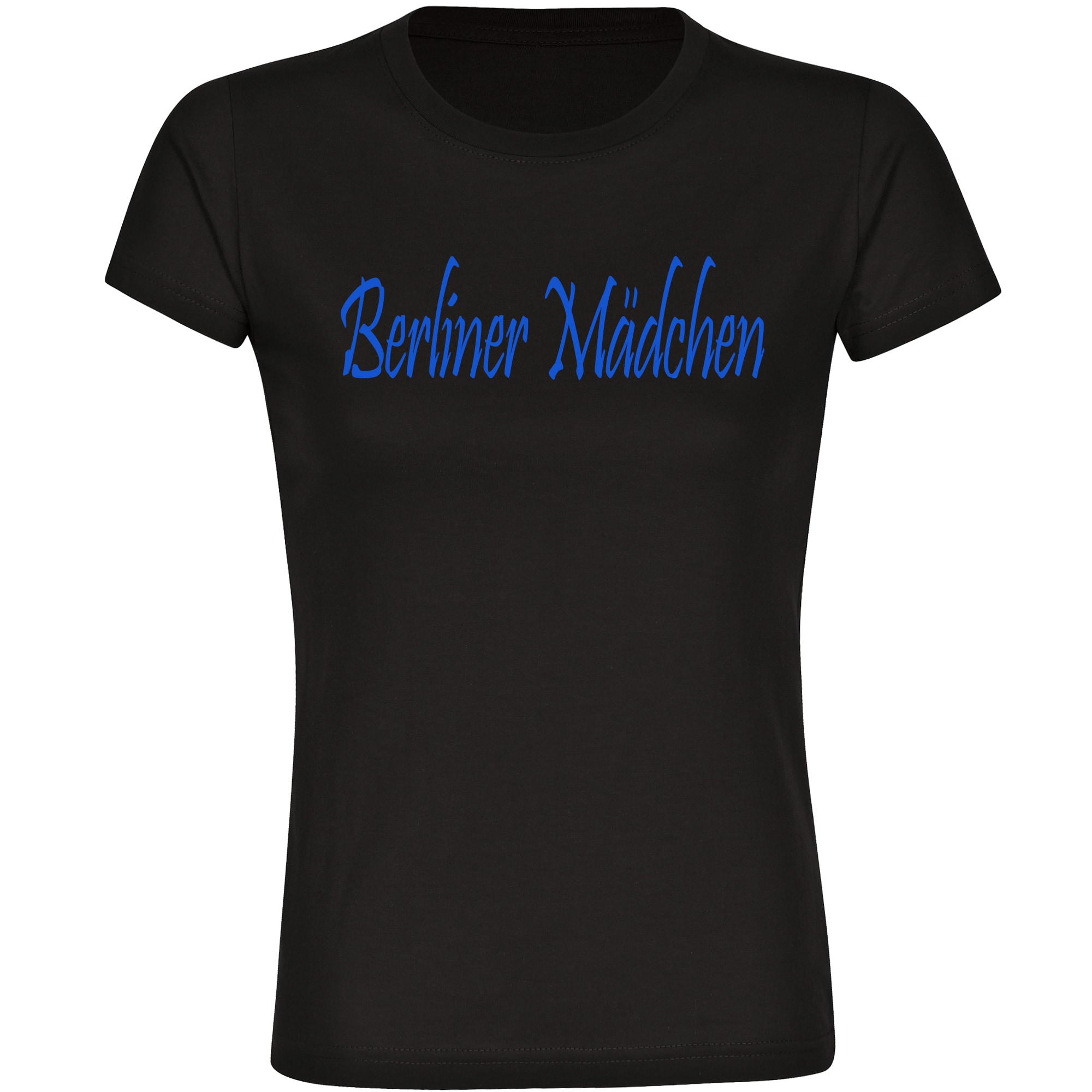 multifanshop Kinder T-Shirt - Berlin blau - Berliner M&auml;dchen - Druck blau - Kind - Bild 1
