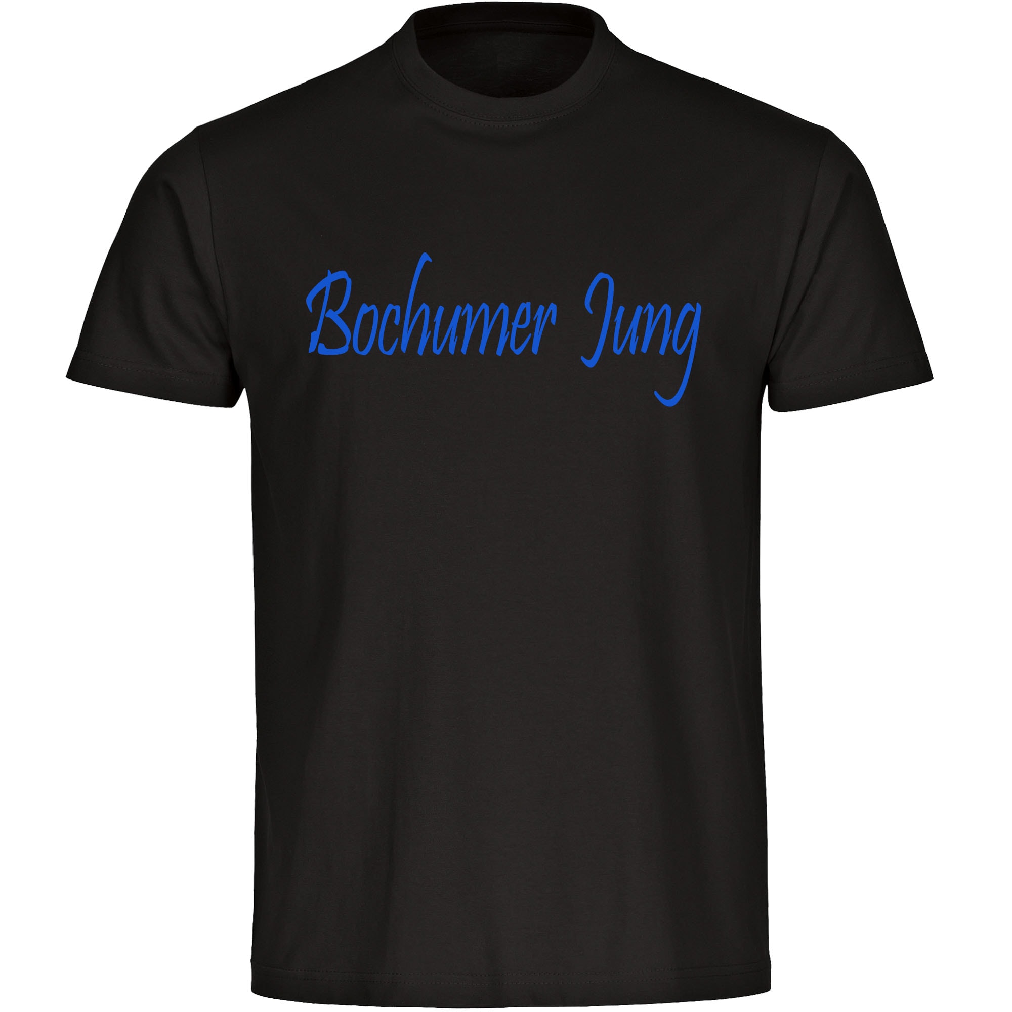 multifanshop Herren T-Shirt - Bochum - Bochumer Jung - Druck blau - M&auml;nner - Bild 1
