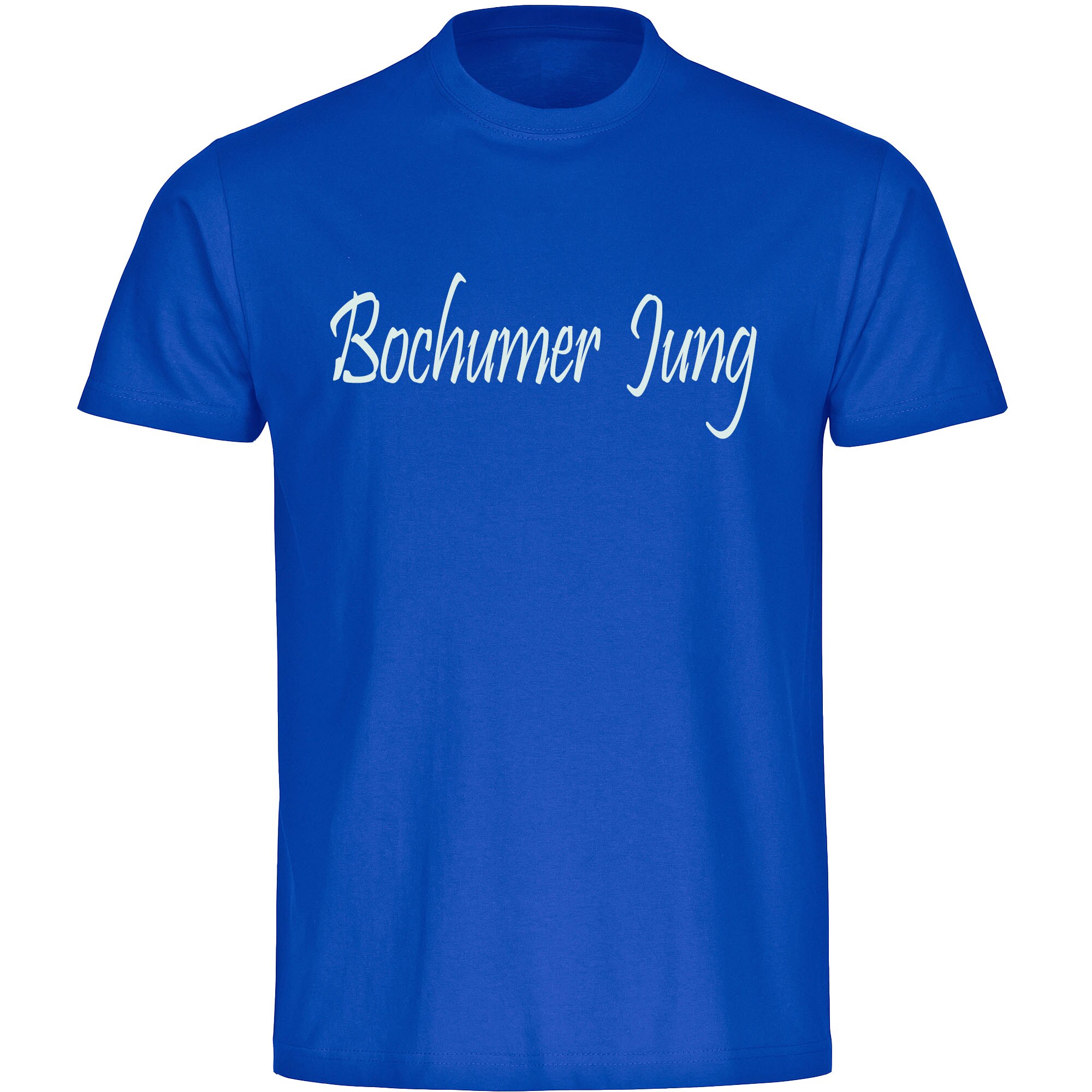 multifanshop Herren T-Shirt - Bochum - Bochumer Jung - Druck wei&szlig; - M&auml;nner - Bild 1