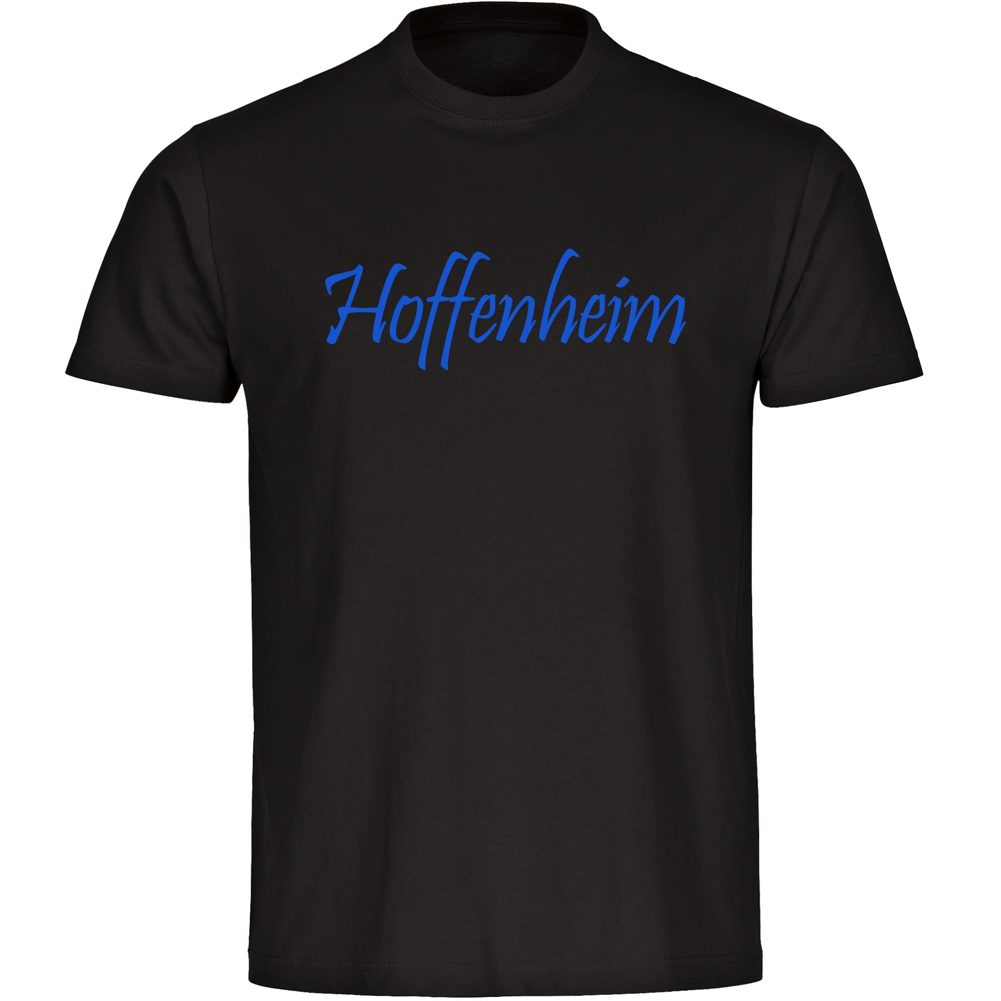 multifanshop Kinder T-Shirt - Hoffenheim - Schriftzug - Druck blau - Kind - Bild 1