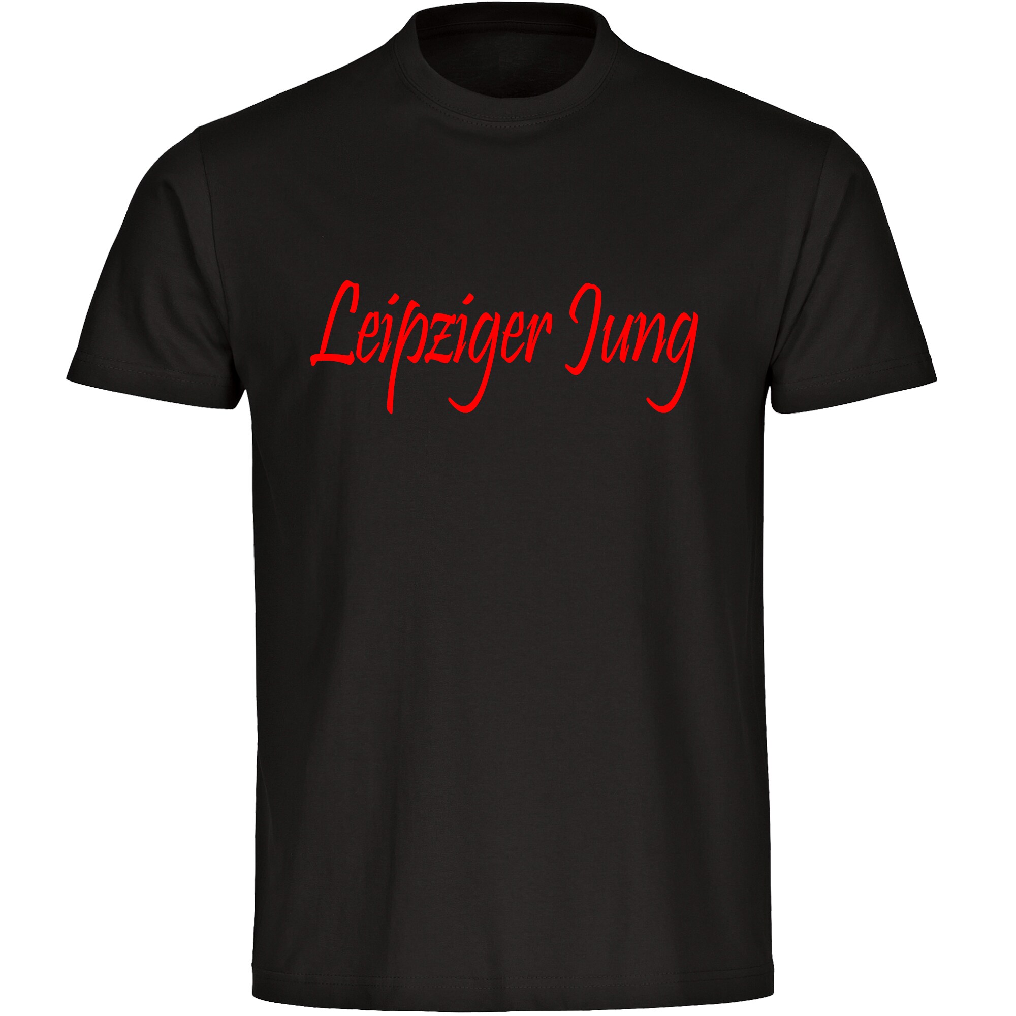 multifanshop Kinder T-Shirt - Leipzig - Leipziger Jung - Druck rot - Kind - Bild 1
