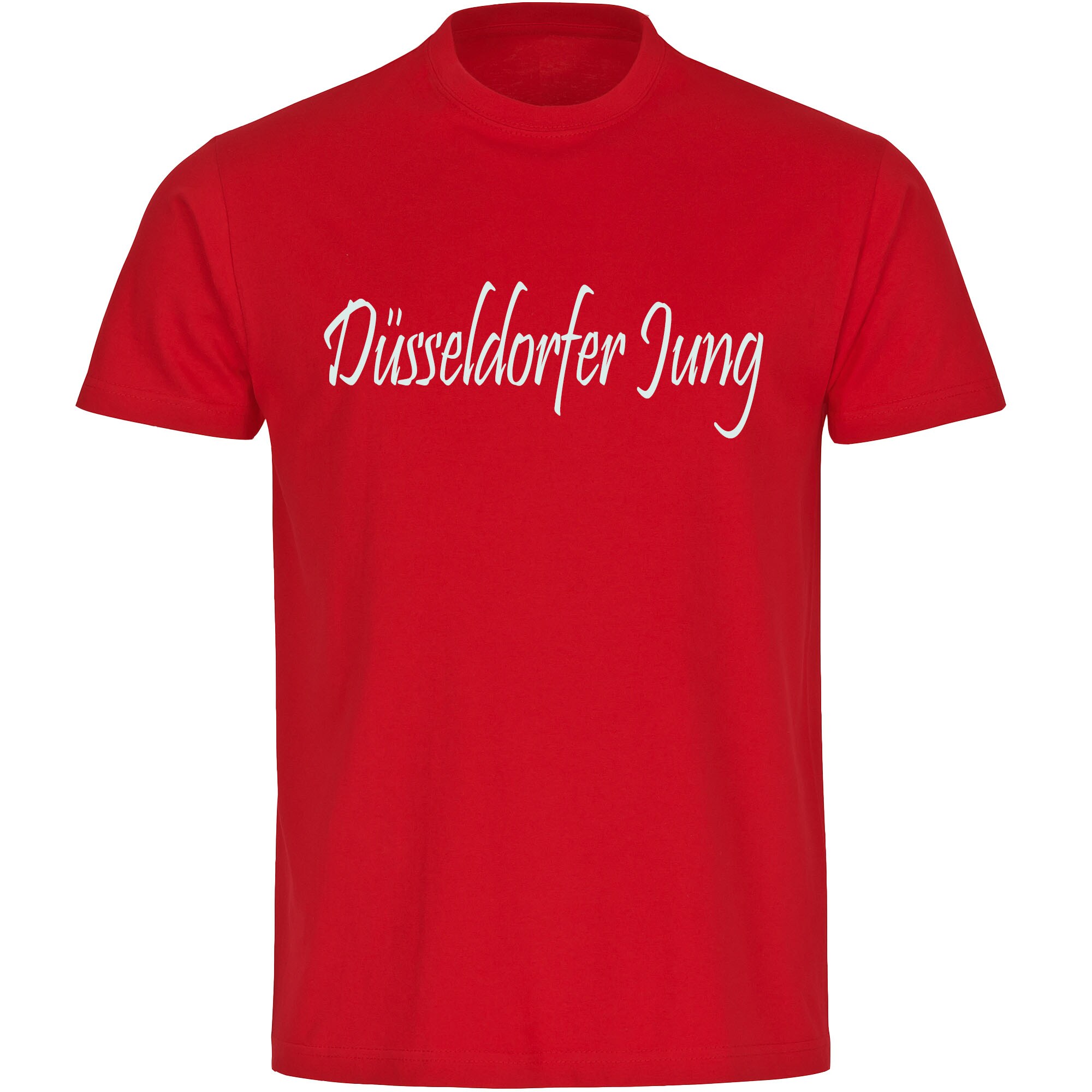 multifanshop Herren T-Shirt - D&uuml;sseldorf - D&uuml;sseldorfer Jung - Druck wei&szlig; - M&auml;nner - Bild 1