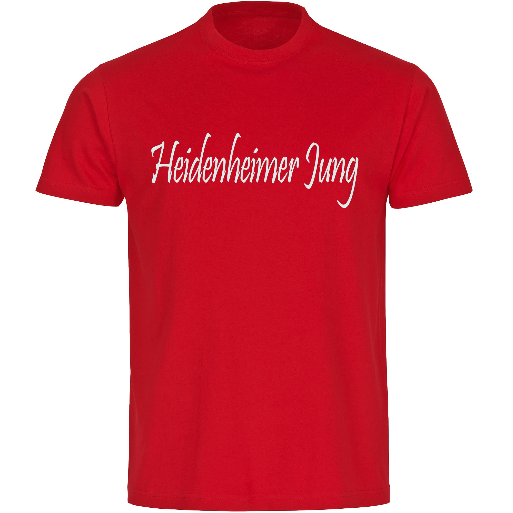 multifanshop Kinder T-Shirt - Heidenheim - Heidenheimer Jung - Druck wei&szlig; - Kind - Bild 1