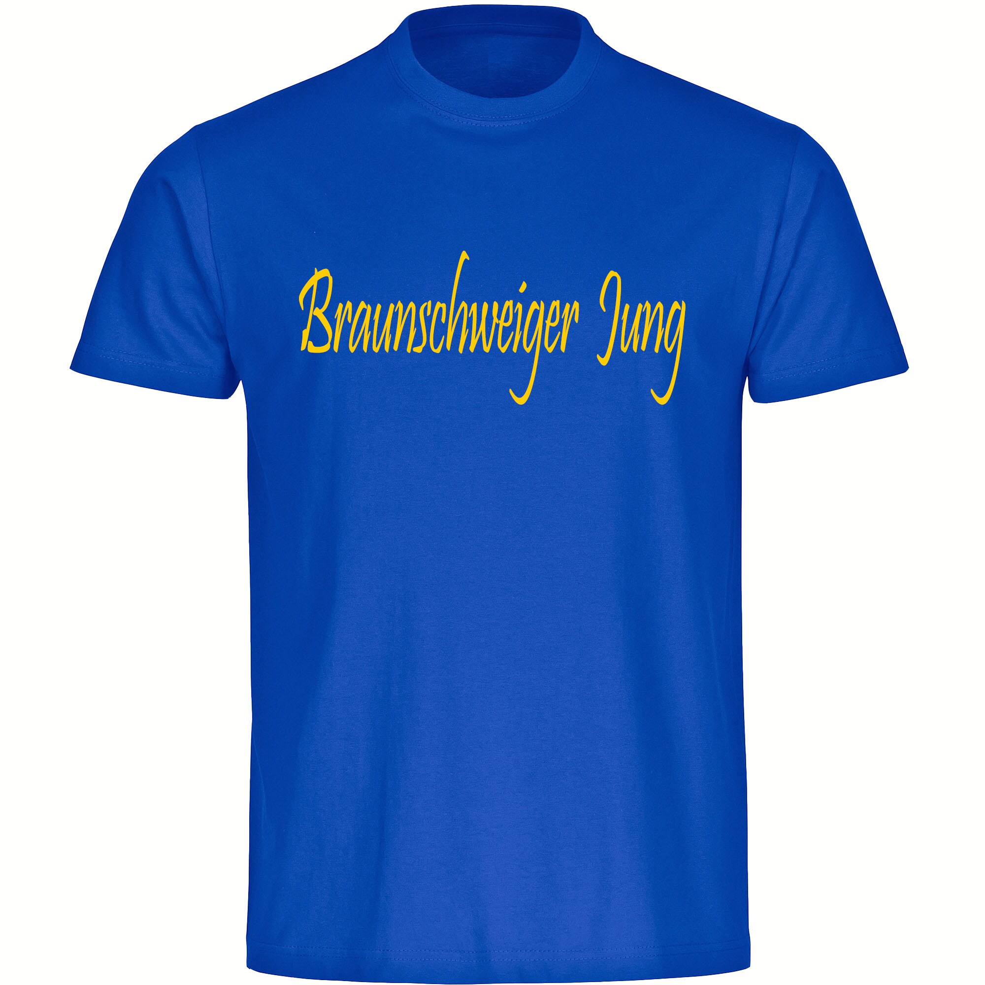 multifanshop Kinder T-Shirt - Braunschweig - Braunschweiger Jung - Druck wei&szlig; - Kind - Bild 1