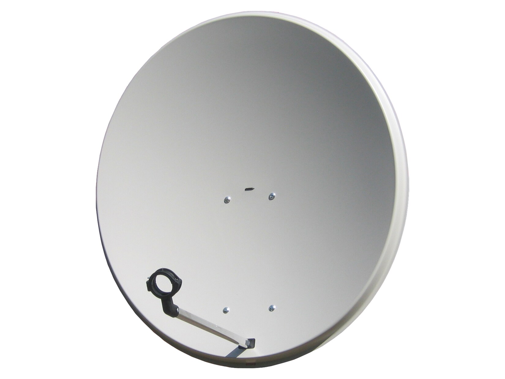 sky vision Stahl Satellitenspiegel 80 cm, 40 mm Feedaufnahme, RAL 7035 | 04043745200768