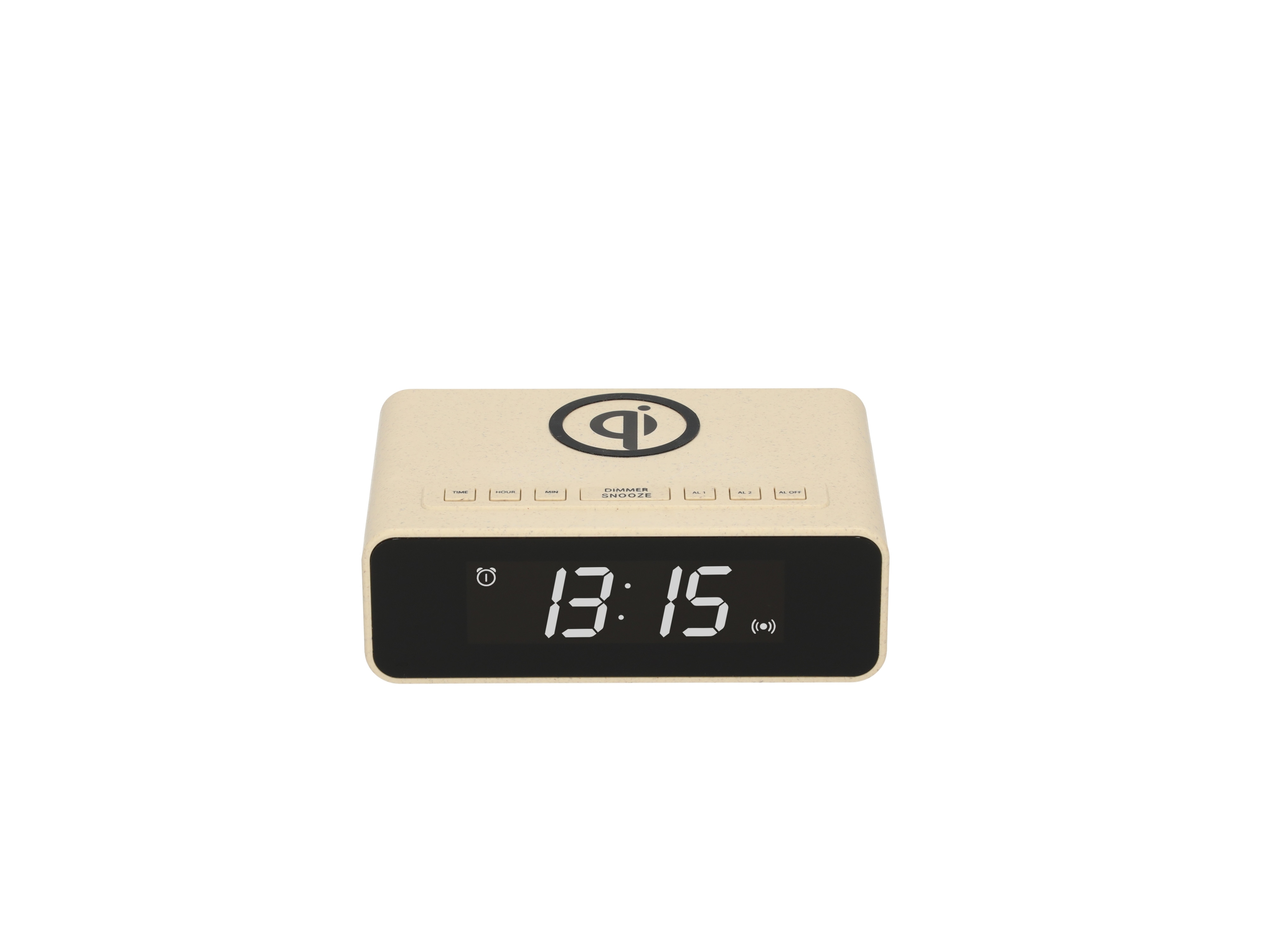 Frugalino Wecker, dimmbarem LED-Display, Induktives Laden, Dual-Alarm - Bild 1