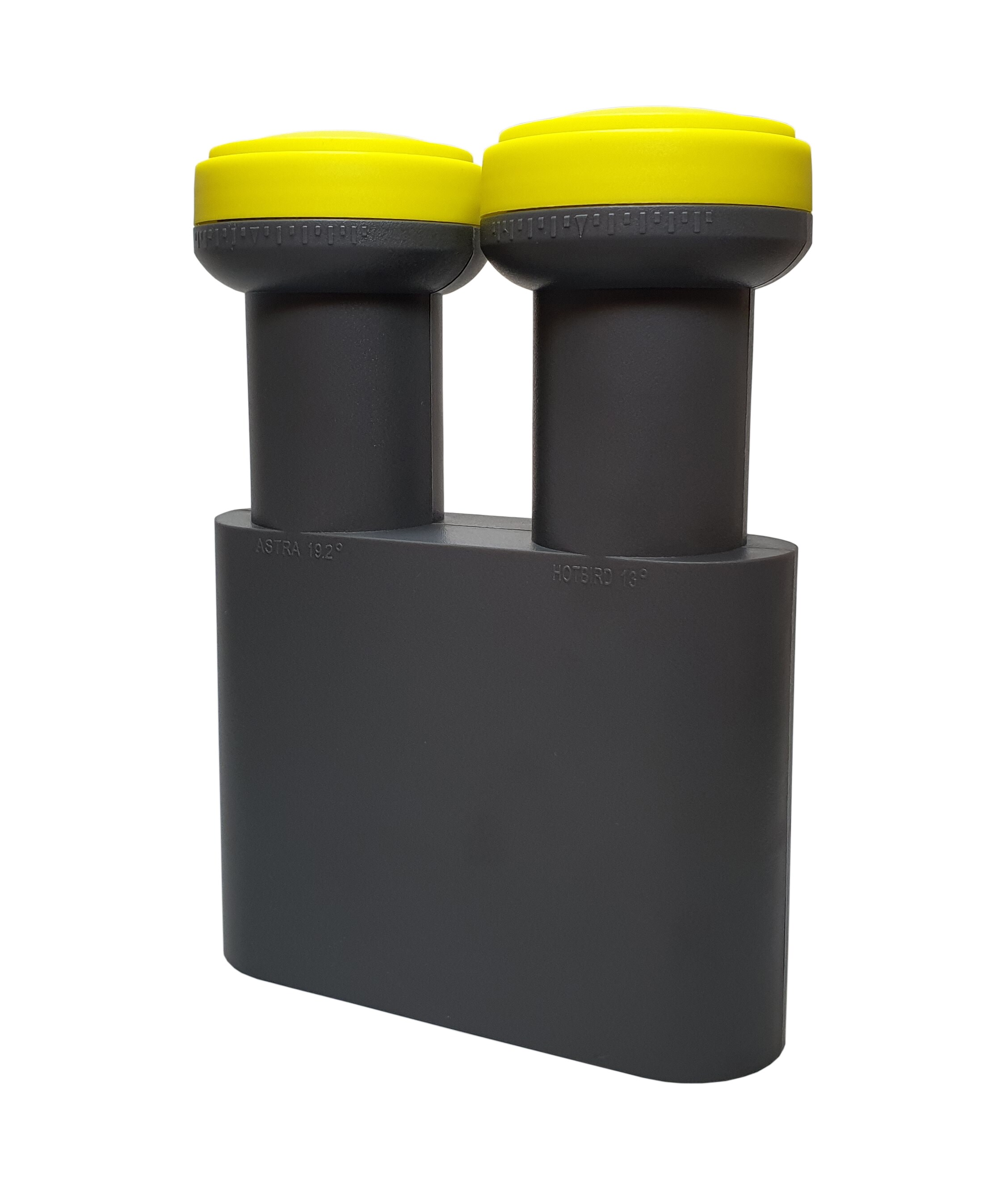 Humax Twin Monoblock LNB, 2 Teilnehmer f&uuml;r 2 Satelliten - Bild 1