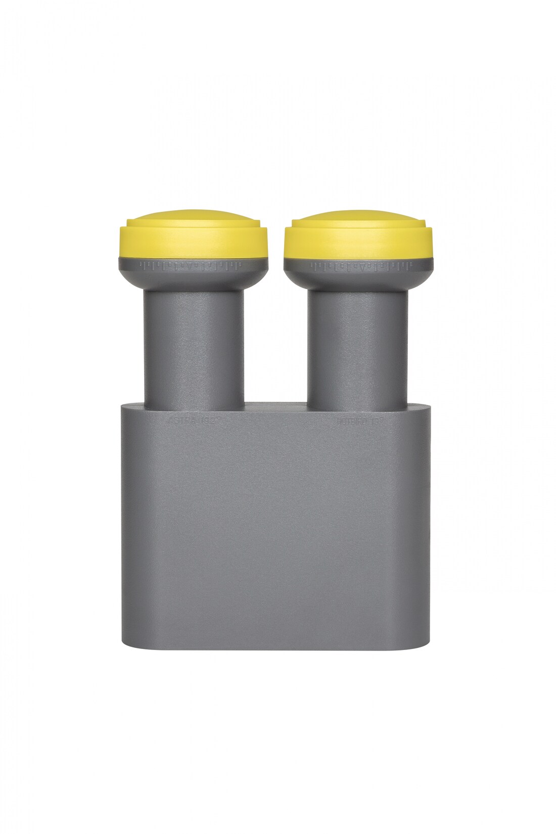 Humax Quad-Monoblock-LNB, 2 Satelliten 4 Teilnehmer, 0,1 dB Rauschmaß | 04043745618488