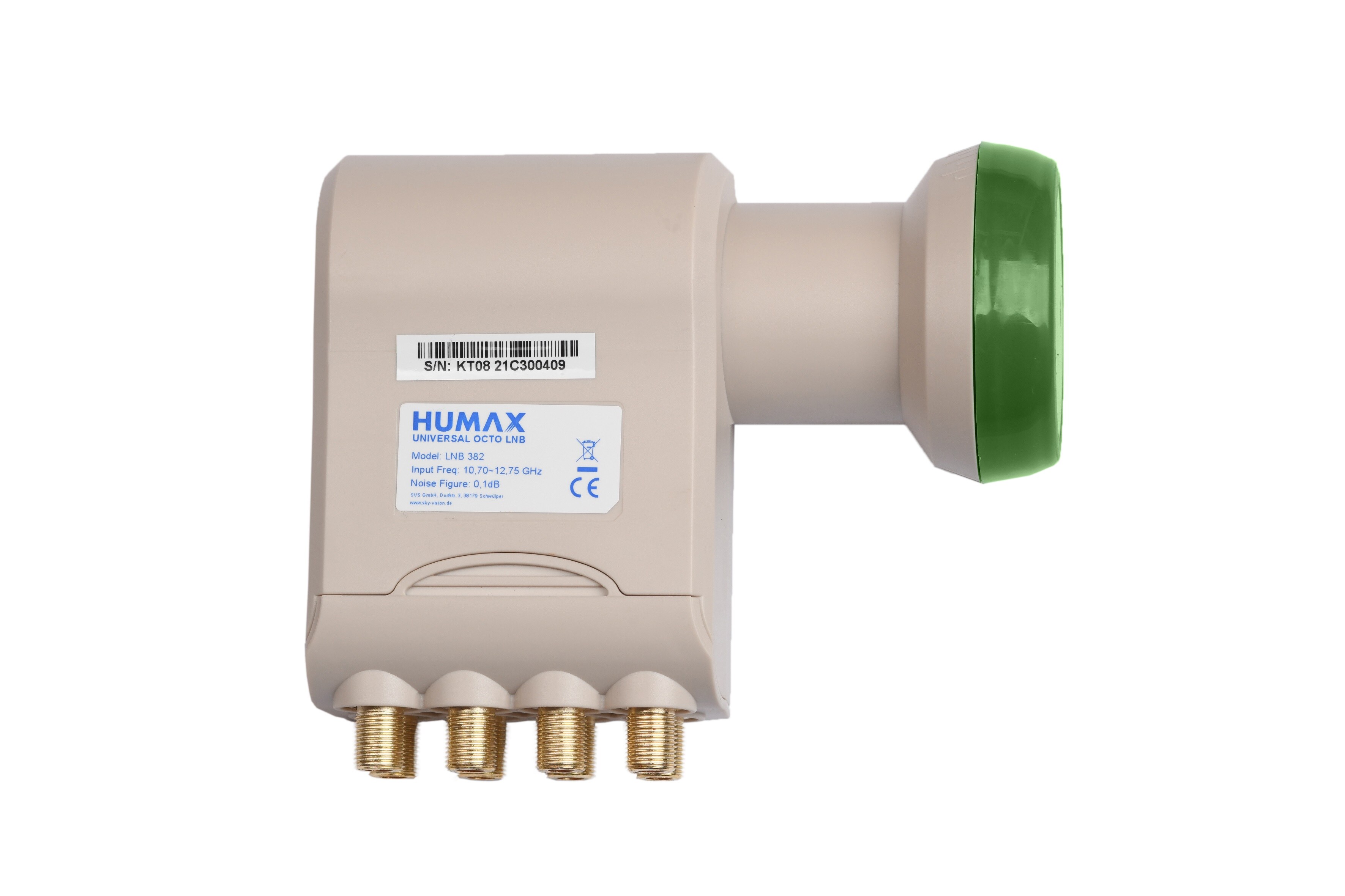 Humax Green Power Octo-LNB, LTE Filter, geringe Stromaufnahme - Bild 1