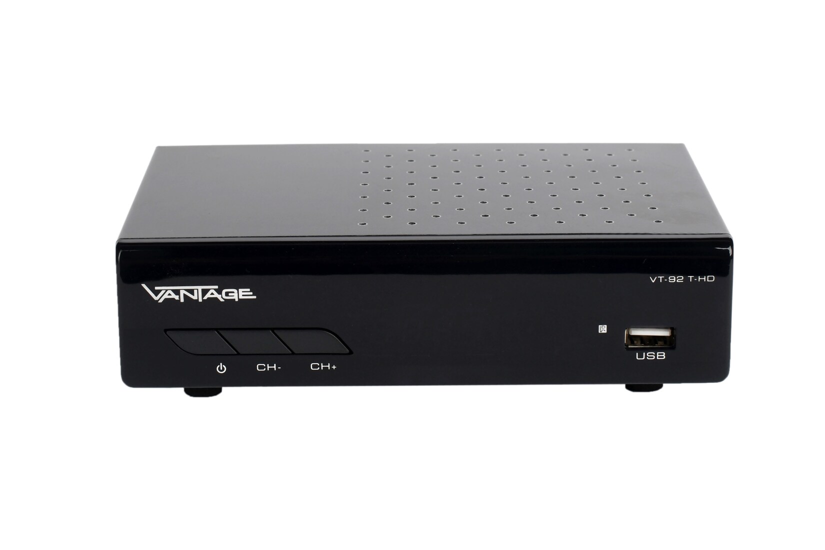 Vantage VT-92 DVB-T2 Receiver, Full HD 1080p, HDMI und SCART | 04043745880922