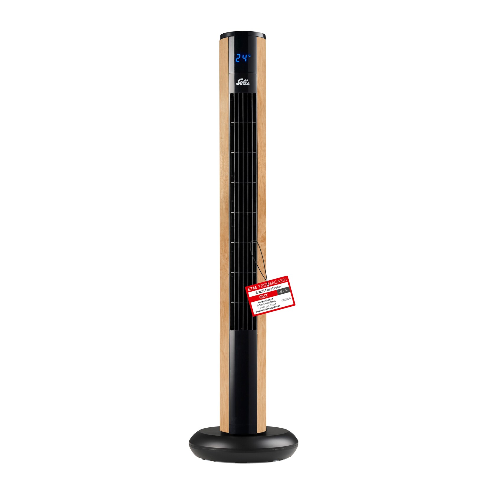 Solis Turmventilator 97051 Holz Optik