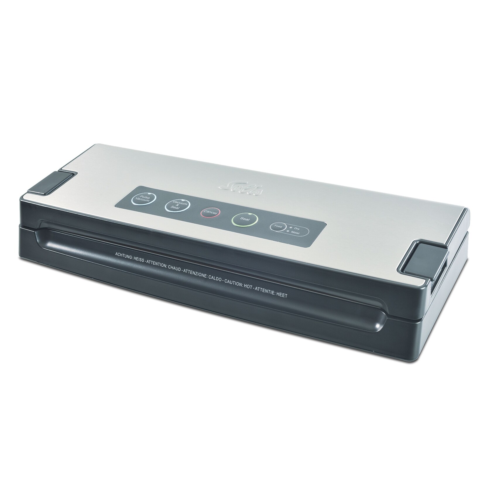 Solis Vakuumiergerät für 30cm Beutel 2,5mm Schweißnaht, Vakuumschlauch | 07611210922216
