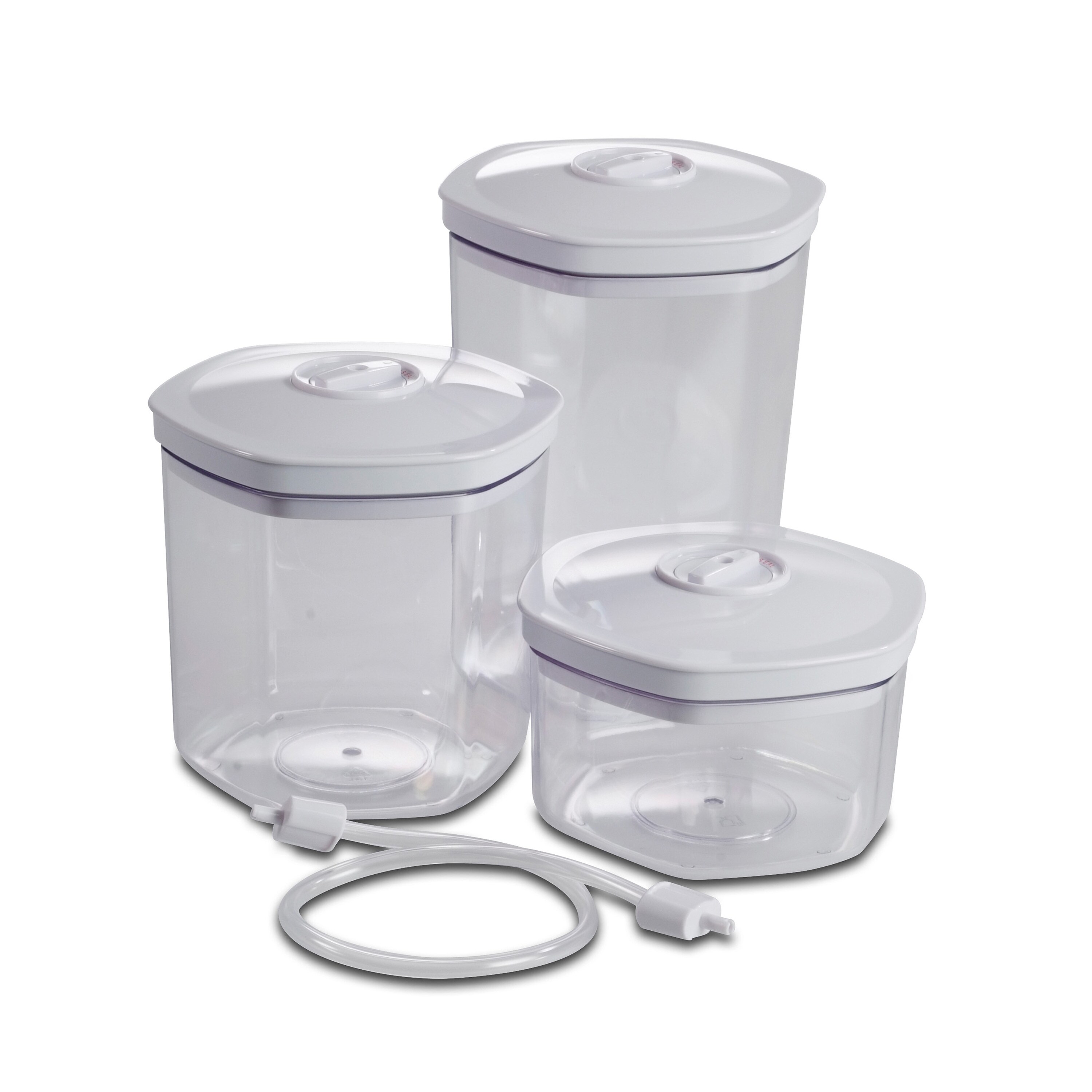 Solis Vakuumierbeh&auml;lter 3 Stk. 700/1400/2000ml, Vakuumieren/Marinieren - Bild 1