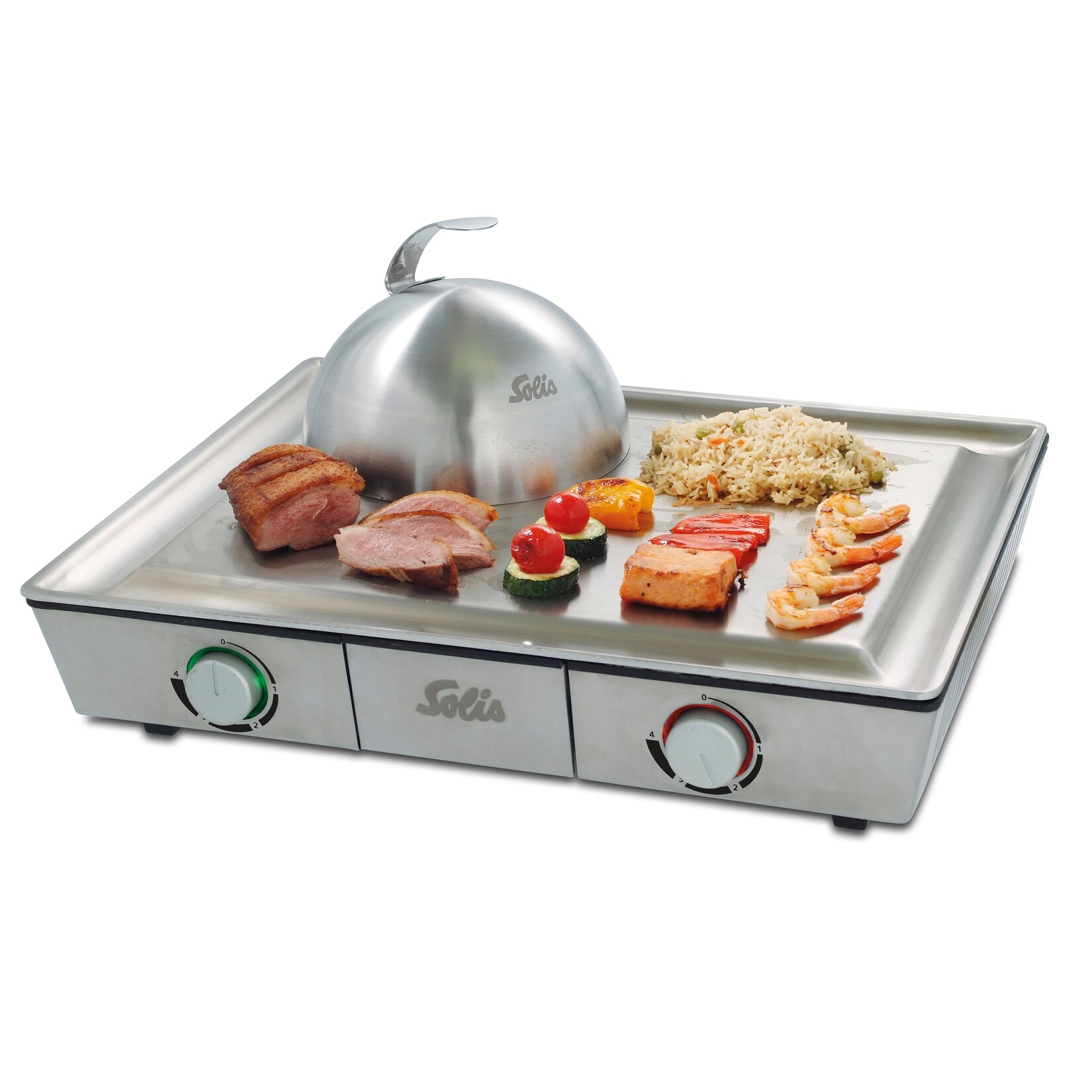 Solis Teppanyaki Grill 2000W 40x30cm beschichteter Grillbereich | 07611210979289