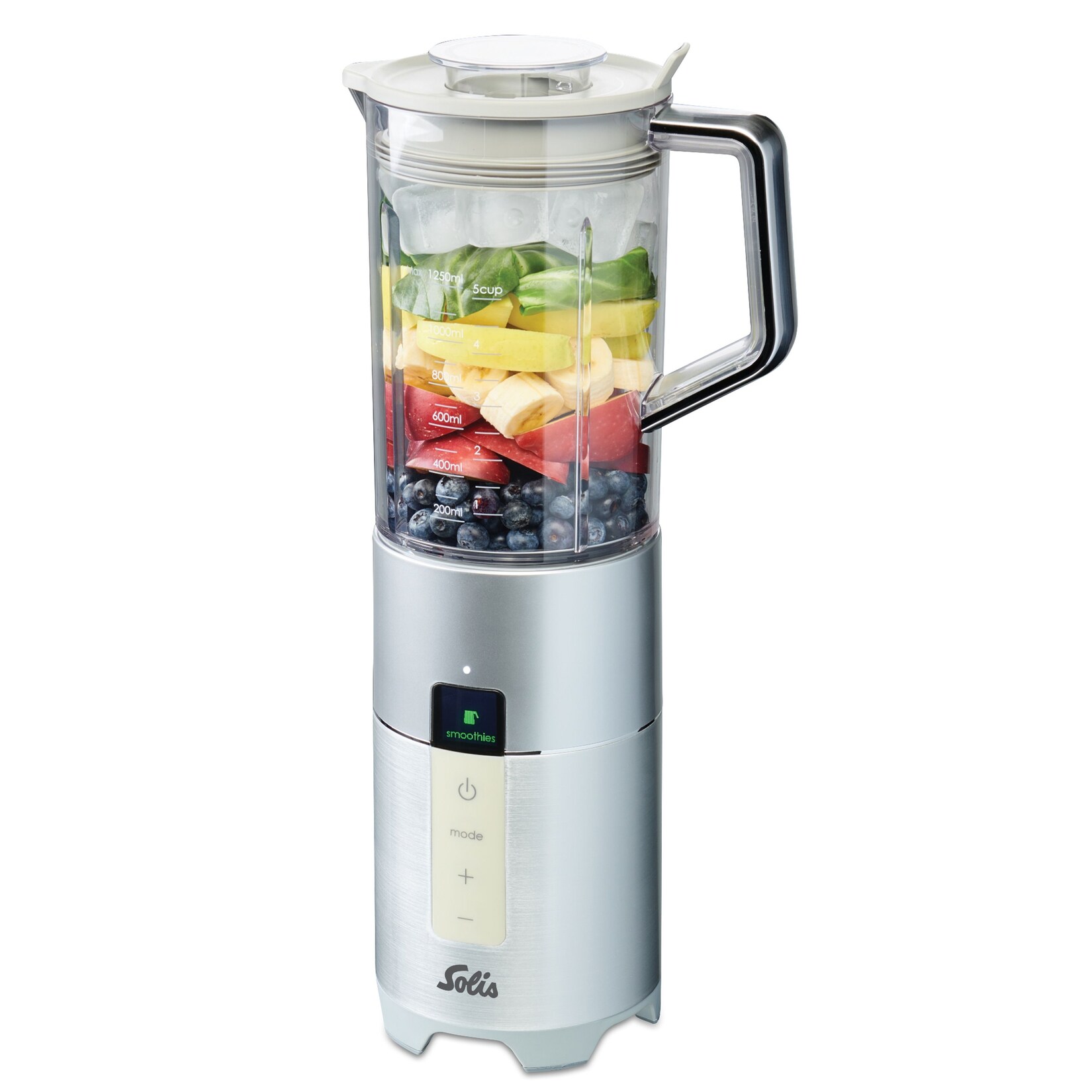 Solis Standmixer, 1000 W, 600 ml Trinkbecher, 4 Klingen | 07611210921776
