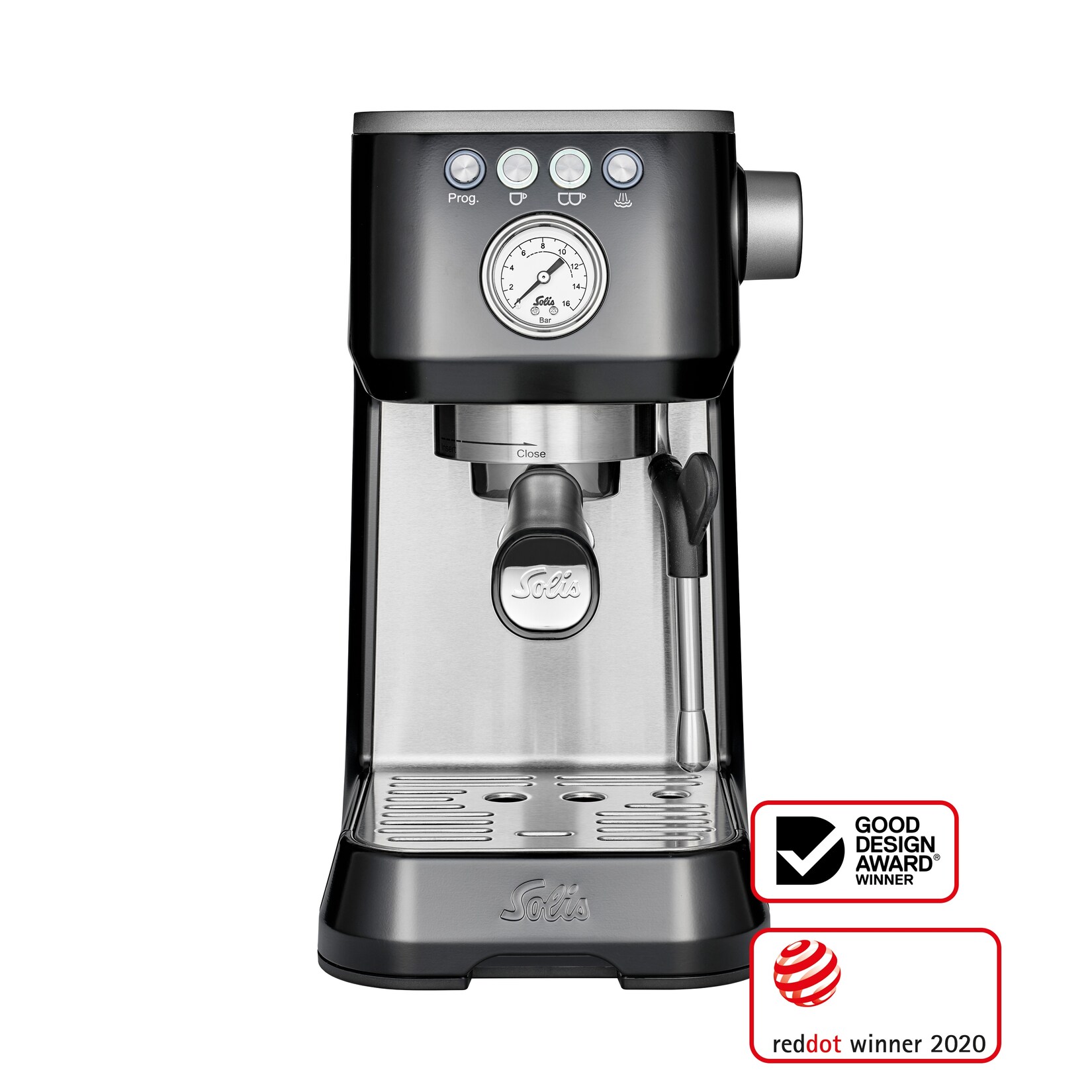 Solis Siebträgermaschine 98084 schwarz | 07611210980841
