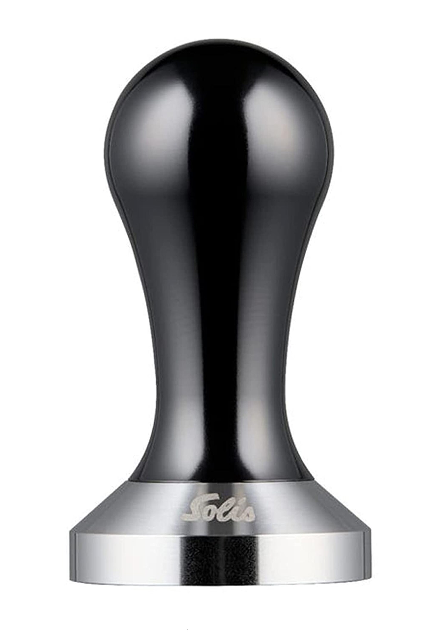 Solis Tamper 54 mm f&uuml;r 54 mm Siebtr&auml;ger, Barista Werkzeuge, Aluminium - Bild 1