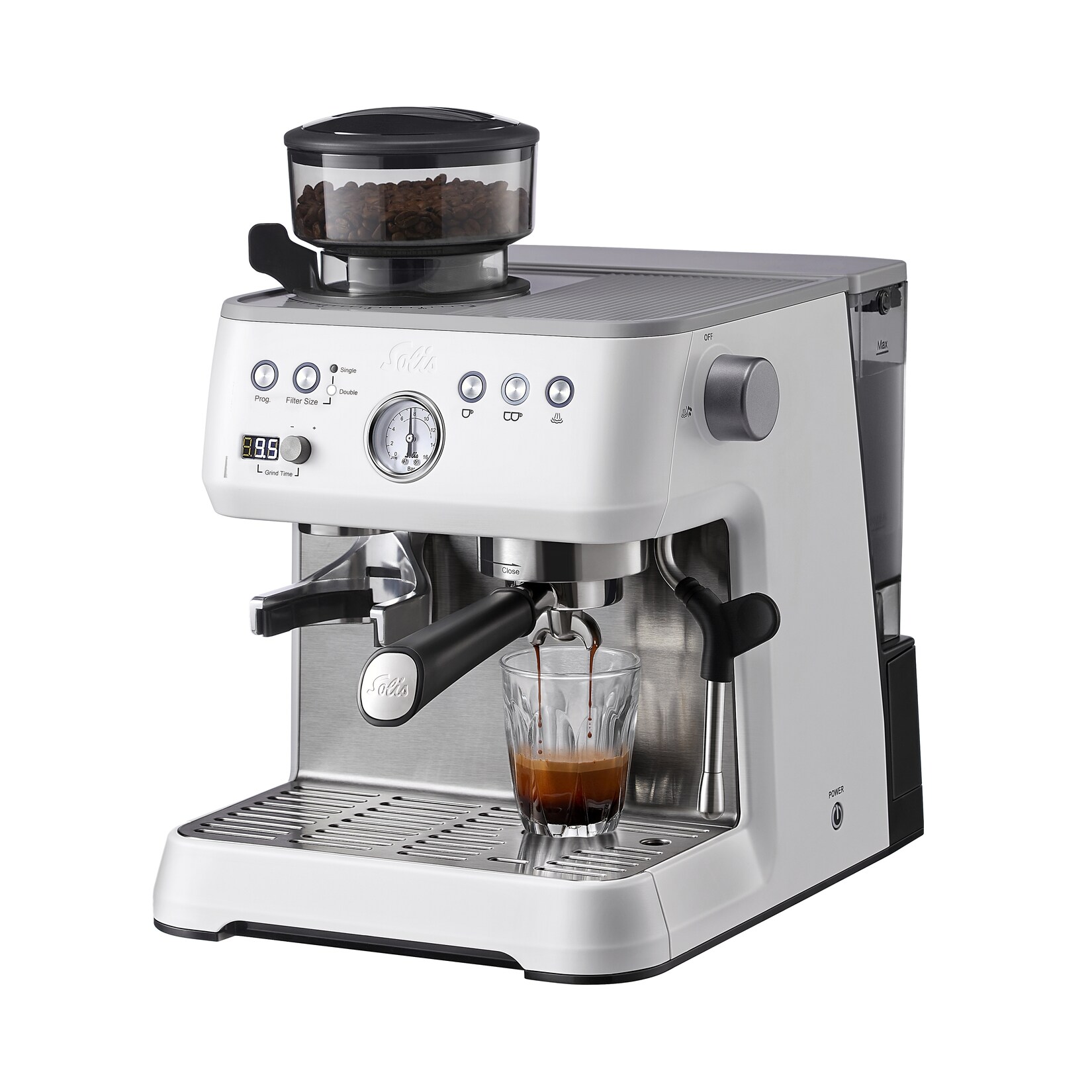 Siebträgermaschine 79484 weiß