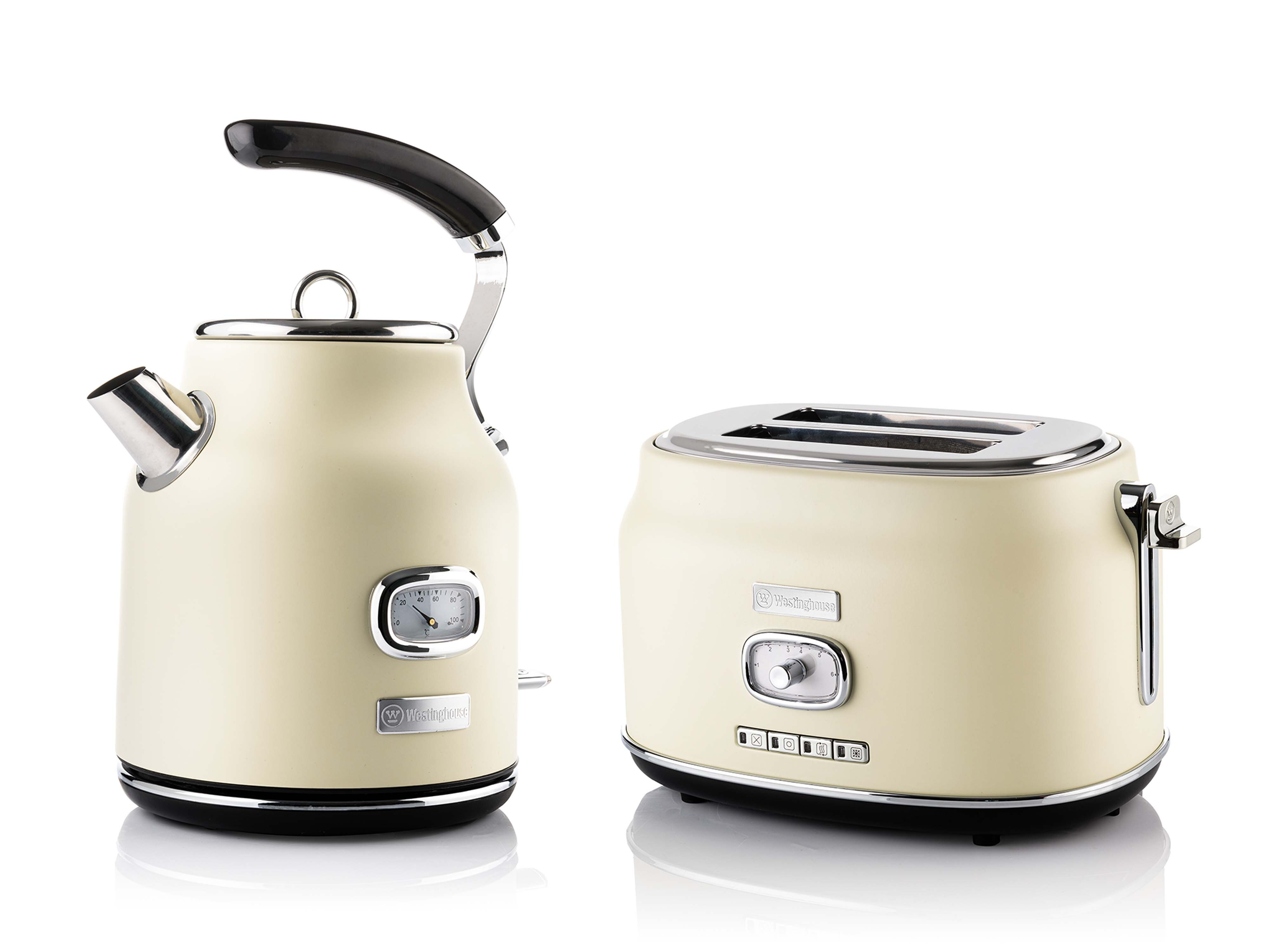 Westinghouse Fr&uuml;hst&uuml;cksset WES03 cremewei&szlig; - Bild 1