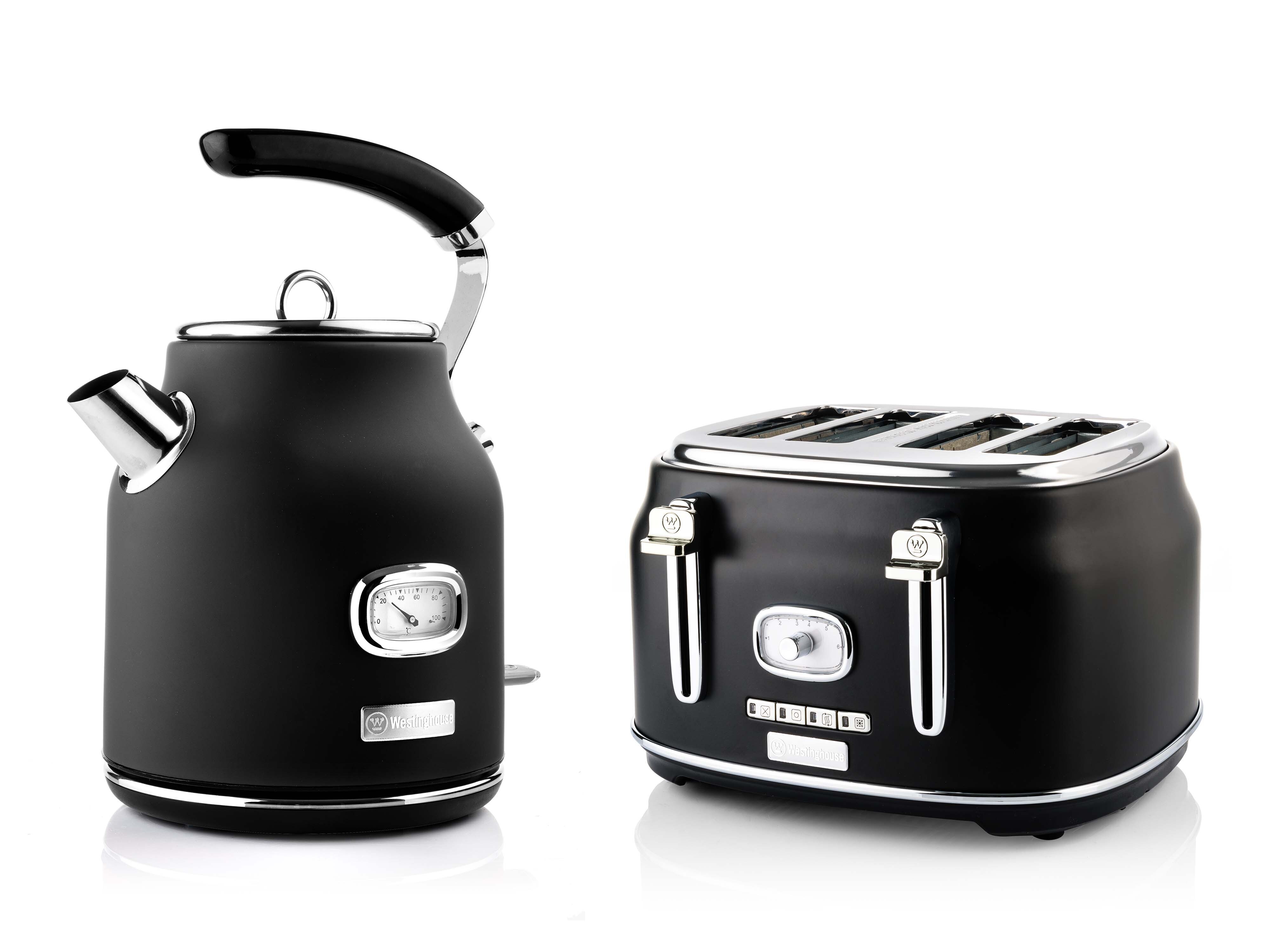 Westinghouse Fr&uuml;hst&uuml;cksset WES04 schwarz - Bild 1
