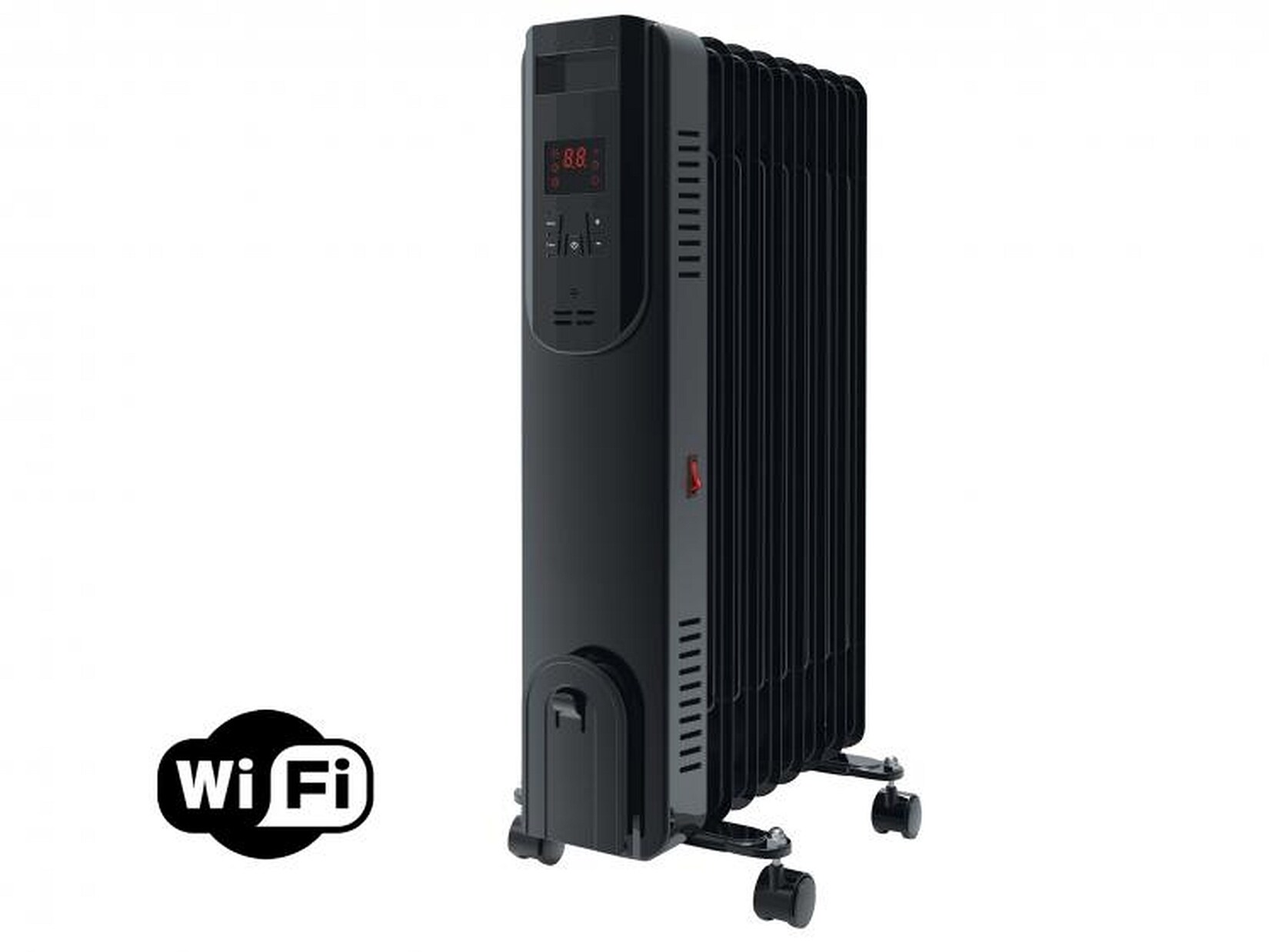 Pur Line Öl Radiator 1500W, 7 Rippen, Thermostat, WLAN | 08436545097335