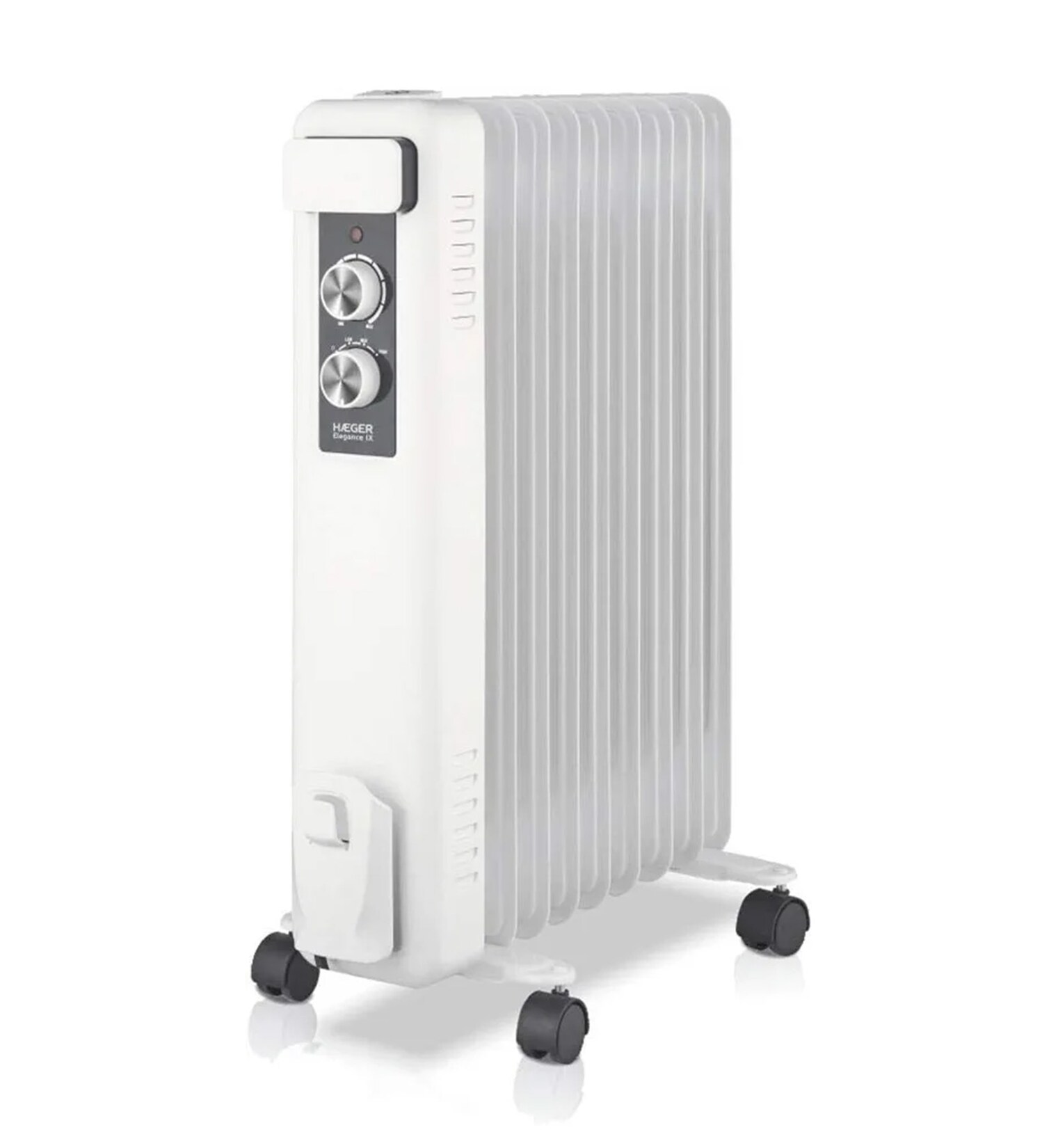 HAEGER Öl Radiator 2 Heizstufen max. 2000 W, 9 Rippen, Thermostat | 05608475013942