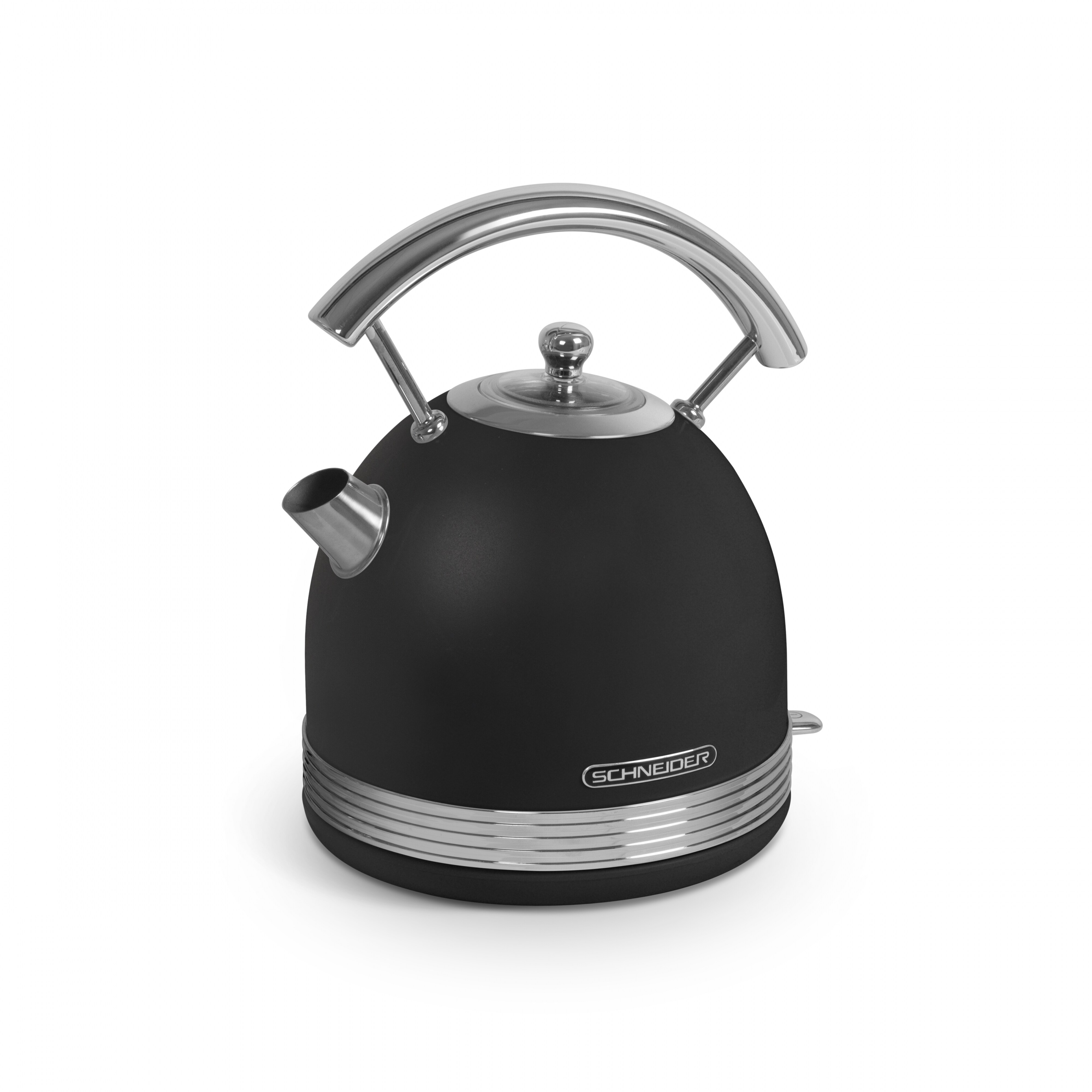 Schneider Wasserkocher SCKE17B vintage schwarz - Bild 1