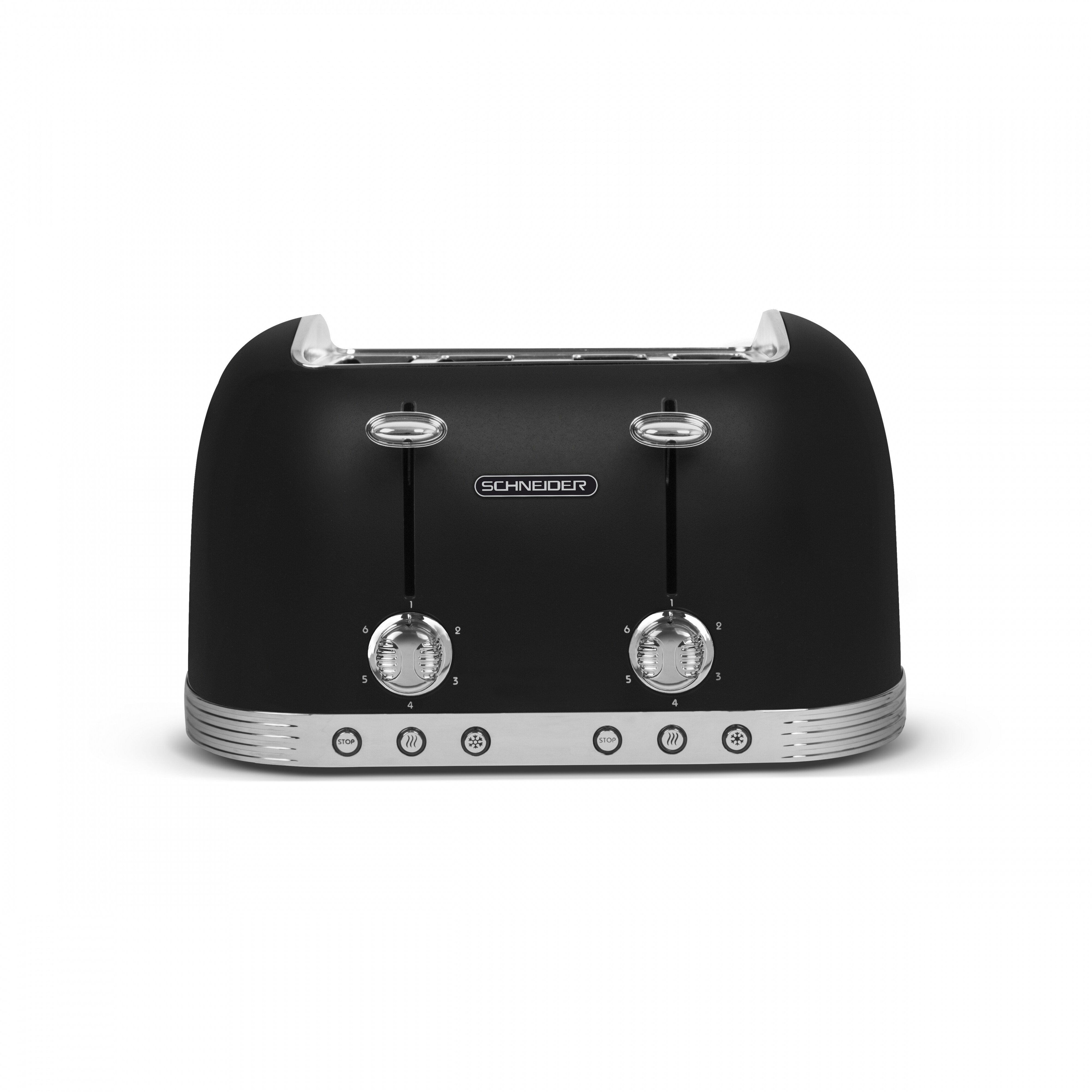 Schneider 4-Schlitz-Toaster SCTO4B vintage schwarz - Bild 1