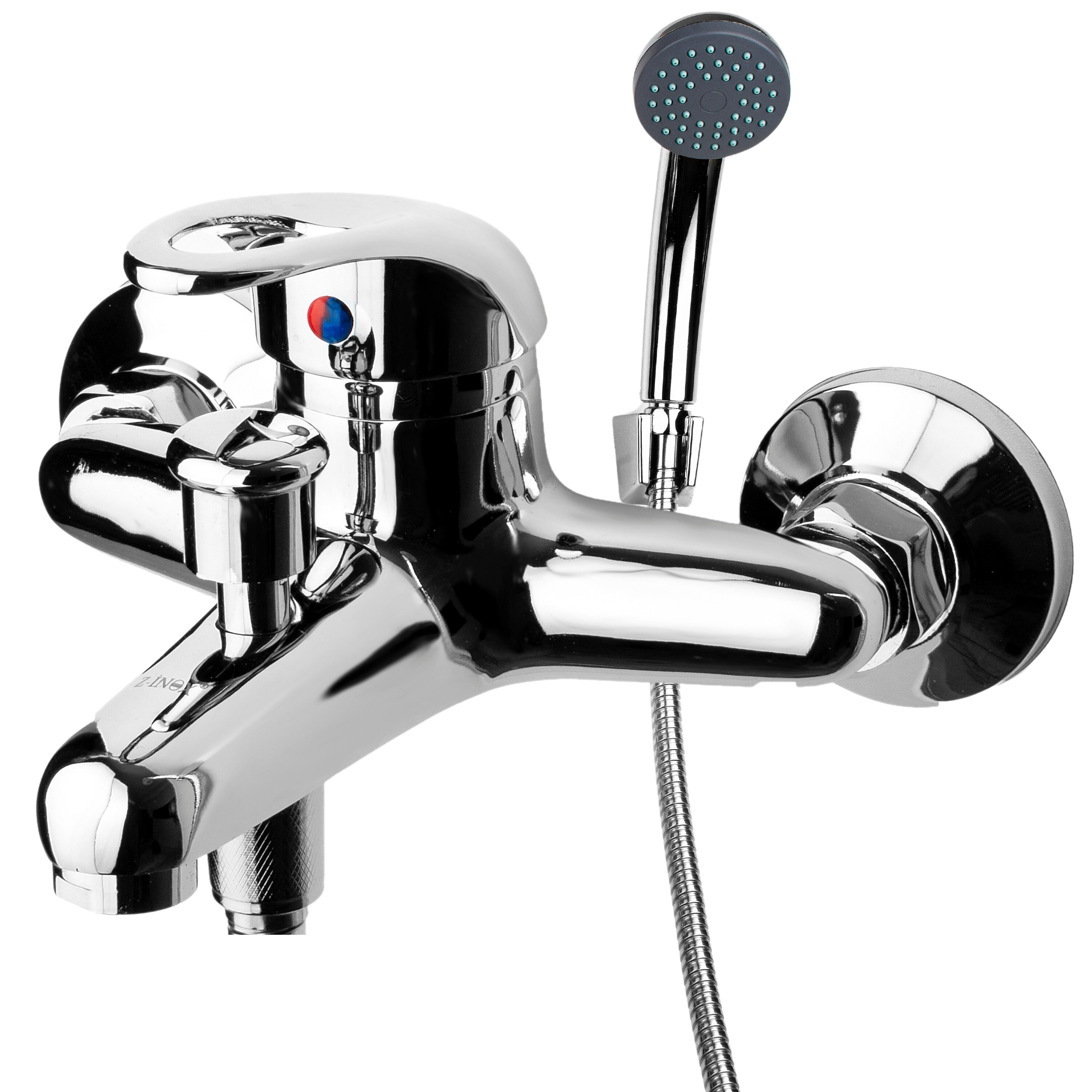 Zilan Bad-Armatur Badewannenarmatur mit Handbrause DIN Standard - Bild 1