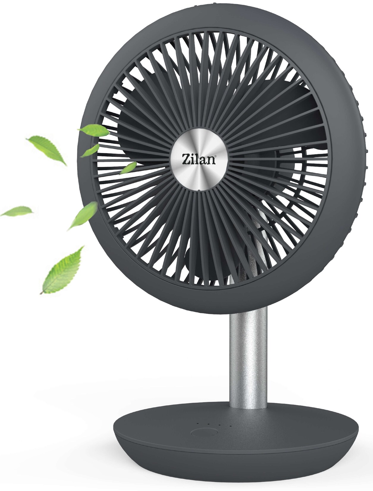 Zilan Akku Tischventilator 4000 mAh Akku 4 Geschwindigkeitsstufen | 06423154023871