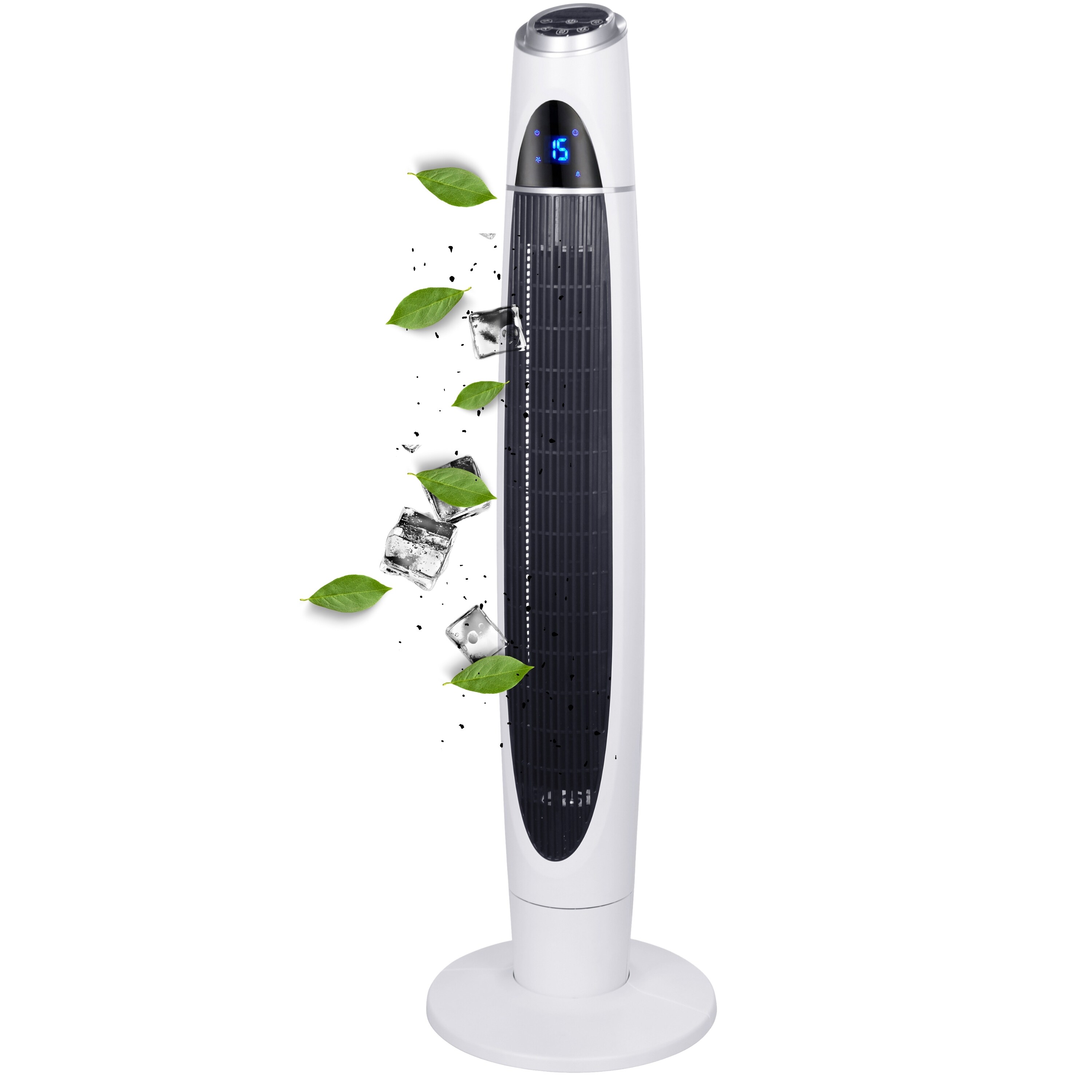 Echos Turmventilator Aircooler Tower Fan Ventilator oszillierend 60W - Bild 1