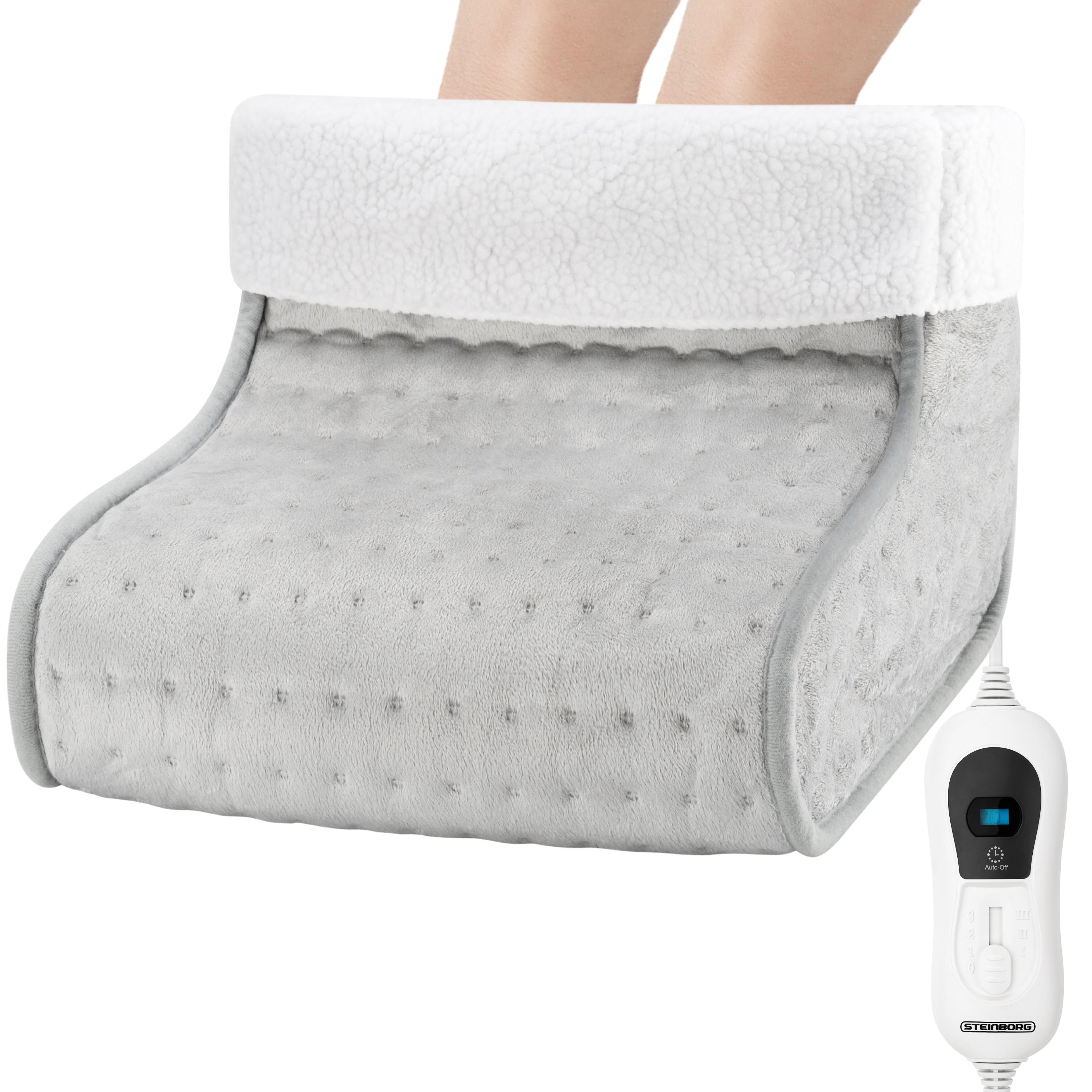 Steinborg Fu&szlig;w&auml;rmer mit Fernbedieung m. LED Display Timer 4 Heizstufen - Bild 1