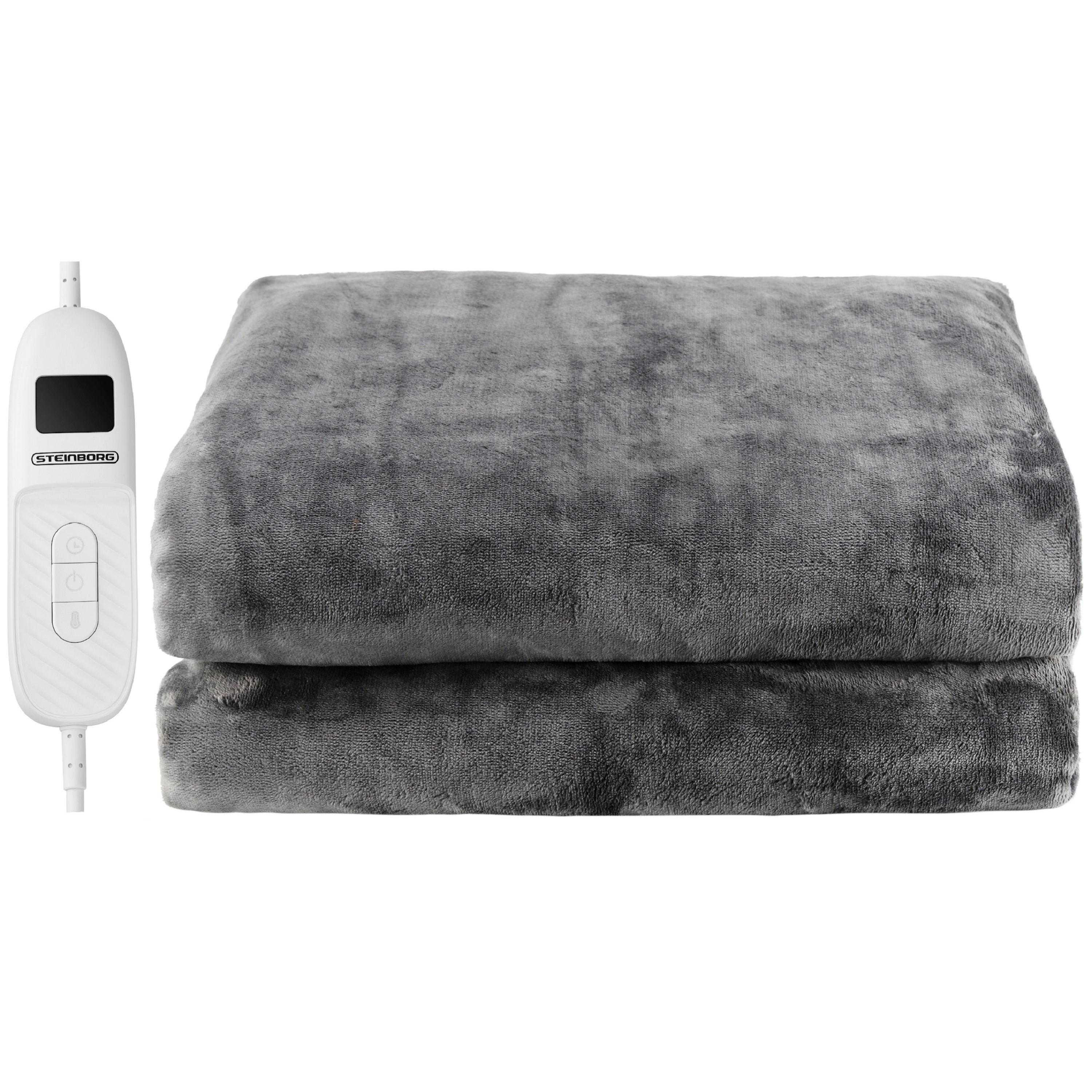 Steinborg Heizdecke mit Timer 180x130cm 9 Temperaturstufen 160W - Bild 1