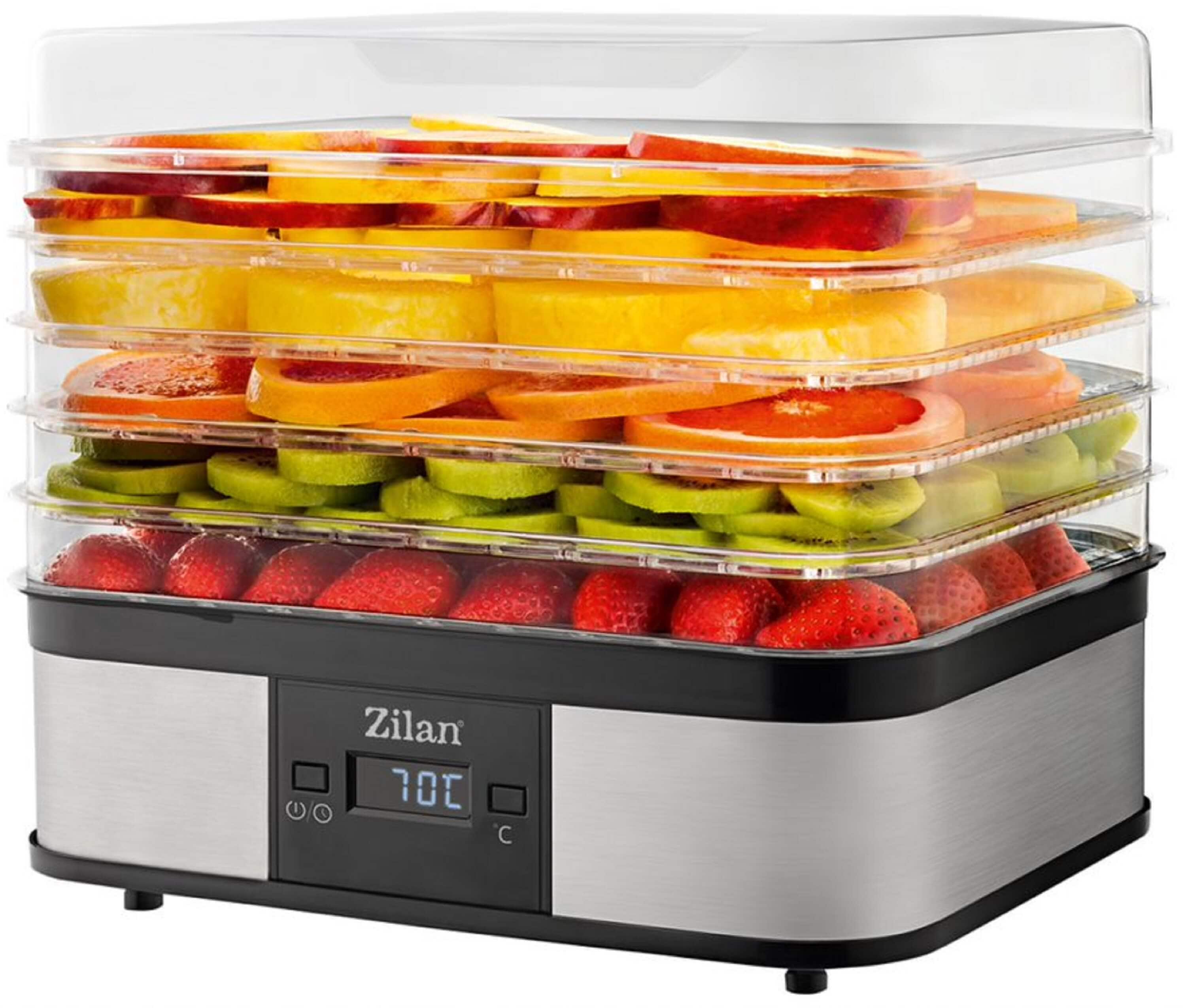 Zilan D&ouml;rrautomat mit Digital Display 5 Ebenen 48h Timer 245W - Bild 1