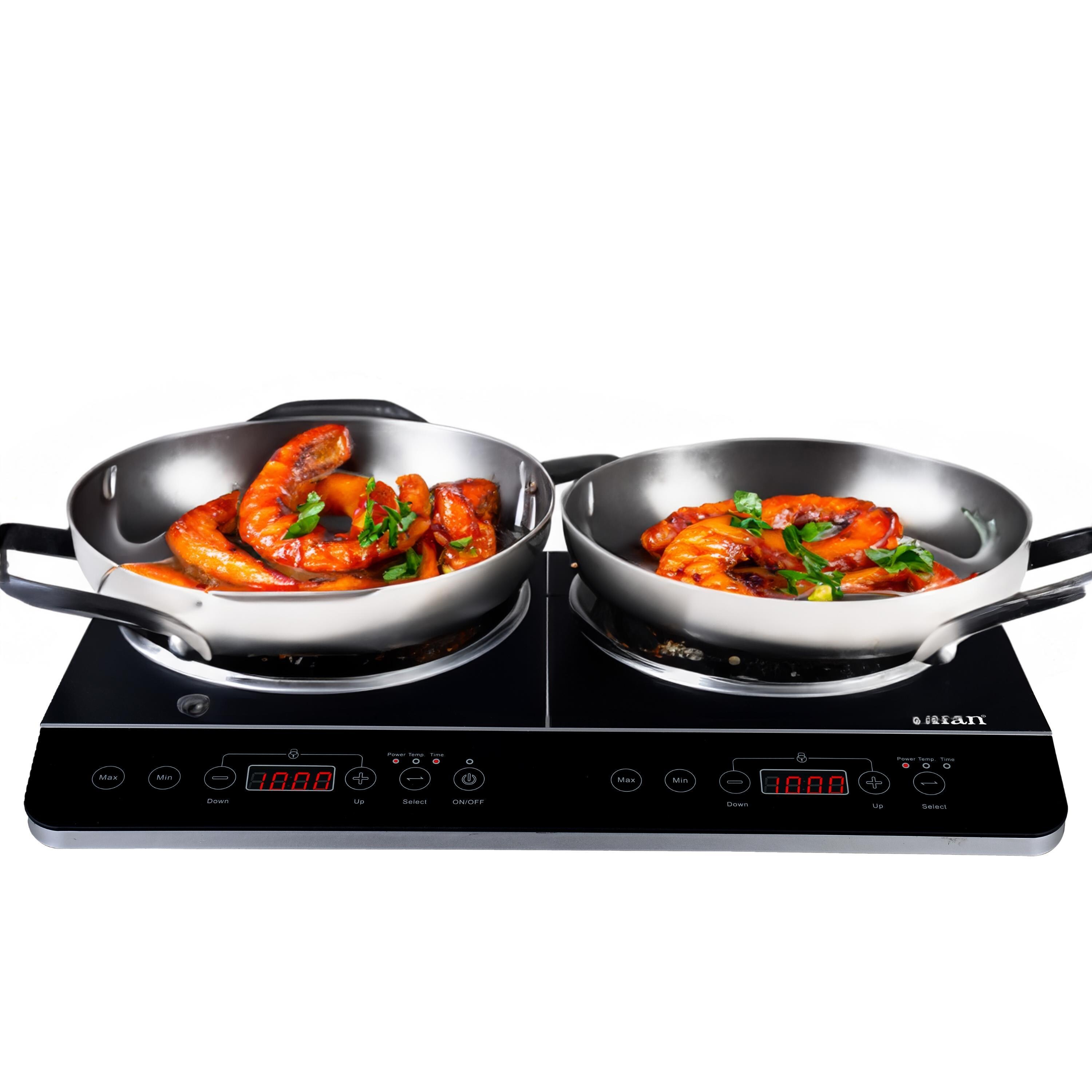 Zilan Doppel Induktionskochfeld 2 Platten Induktionskochfeld 3500W - Bild 1