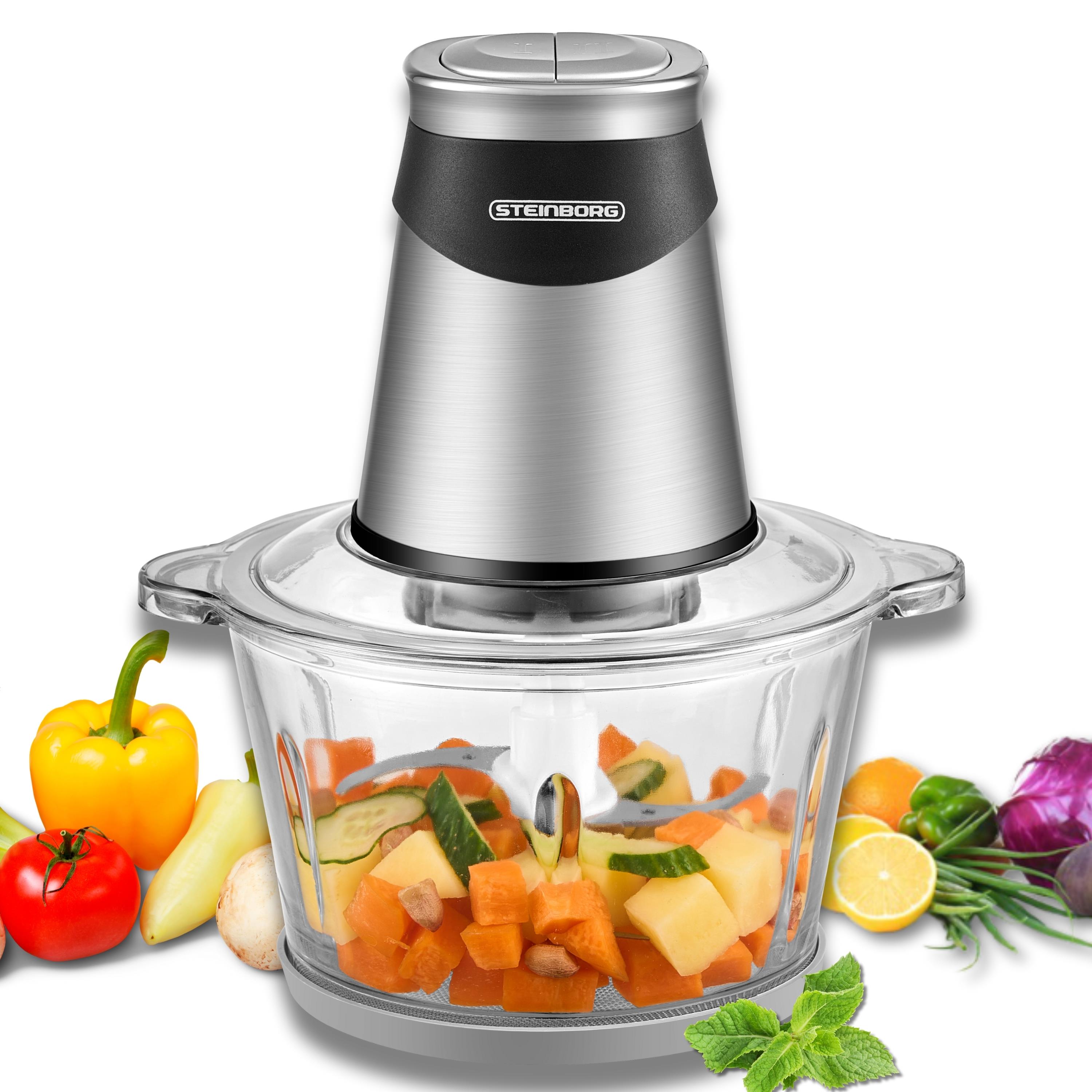 Steinborg Zerkleinerer elektrisch 500W 1,8L mit Glasbeh&auml;lter - Bild 1