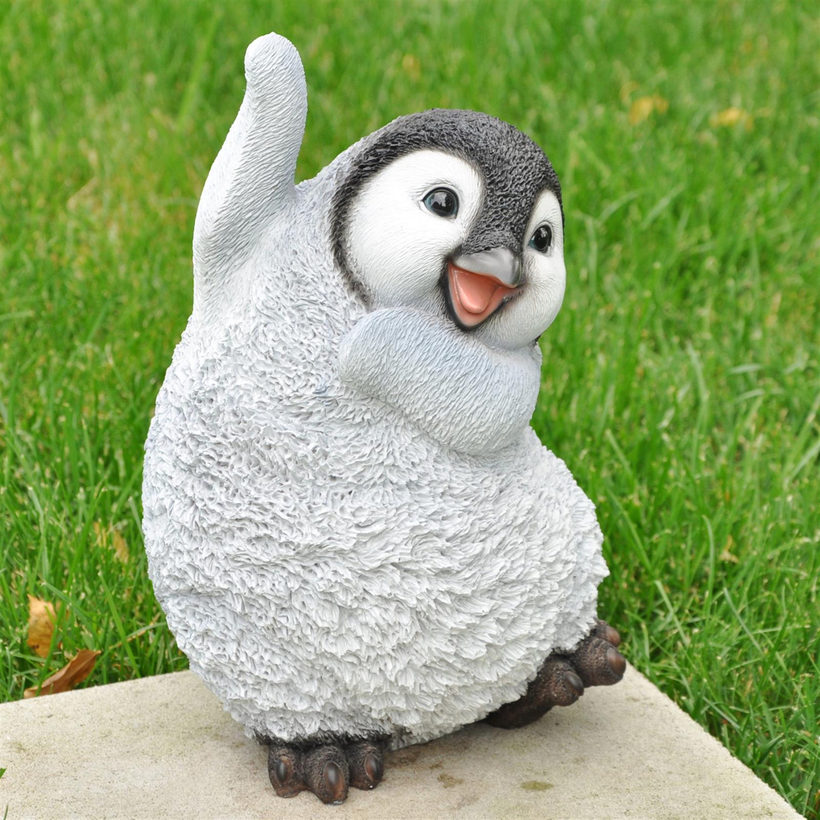 Dazikemo Dekofigur Gartenfigur Pinguin - Bild 1