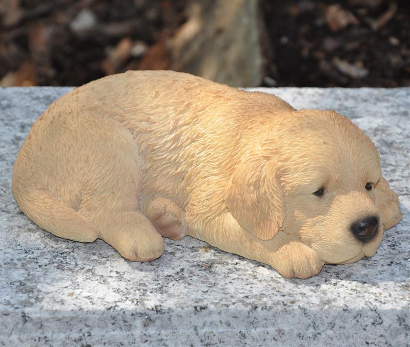 Dazikemo Dekofigur Gartenfigur Golden Retriever - Bild 1