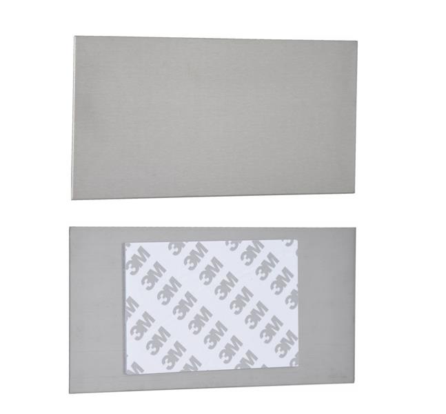 Dazikemo Briefkasten Namensschild Edelstahl 12 x 8 cm - Bild 1