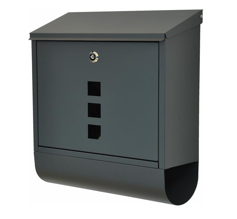 Dazikemo Briefkasten Piazza grau | 04251639200453