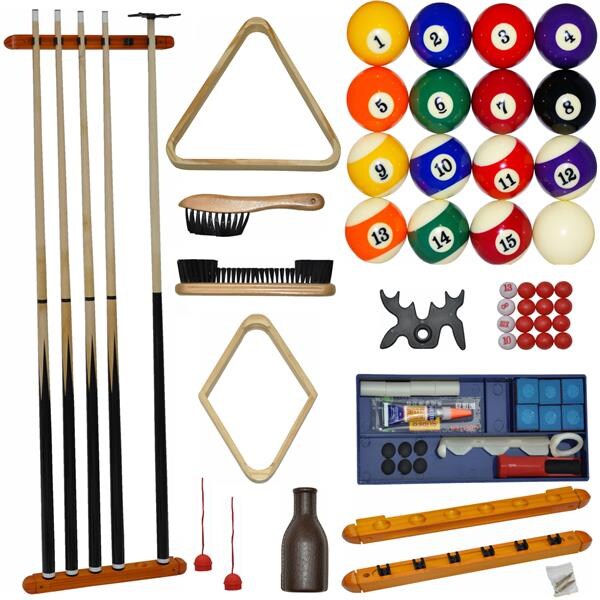 Dazikemo Billard Zubehör Set ALL IN ONE Komplett Set | 04251639209531