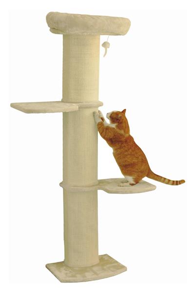 Nanook Wandkratzbaum Stella beige 186 x 45x 39 cm - Bild 1