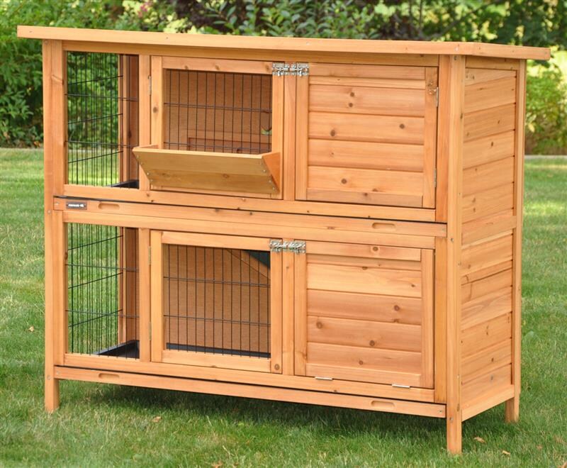 Nanook Kleintierstall Cookie natur 122 x 101 x 50 cm